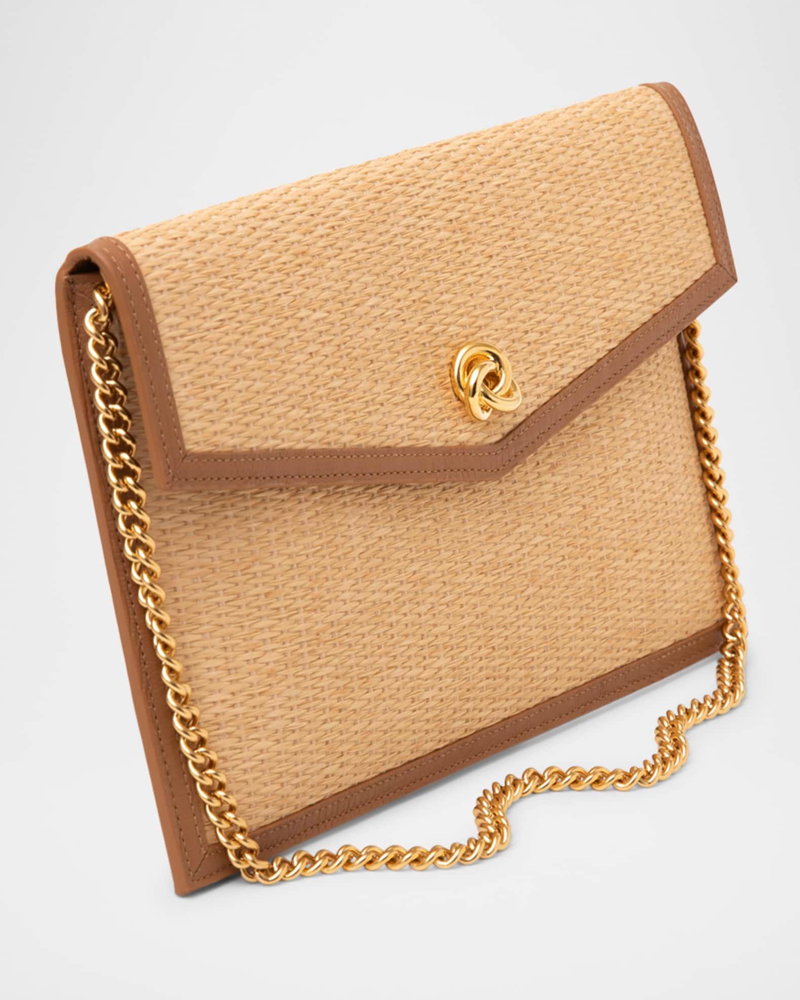Brick Envelope Woven Clutch Bag Product Image
