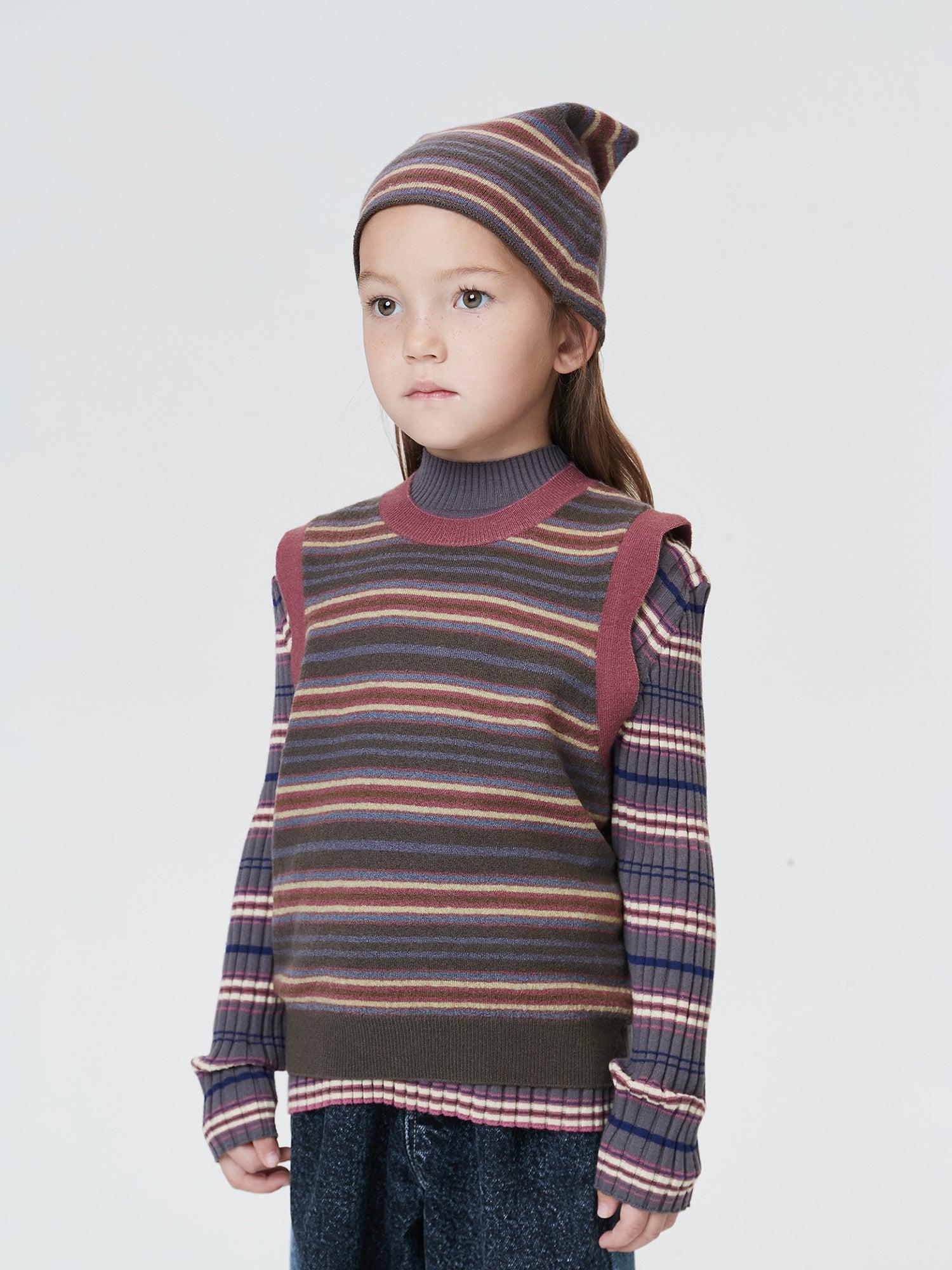 JNBY Striped Knitted Vest Product Image