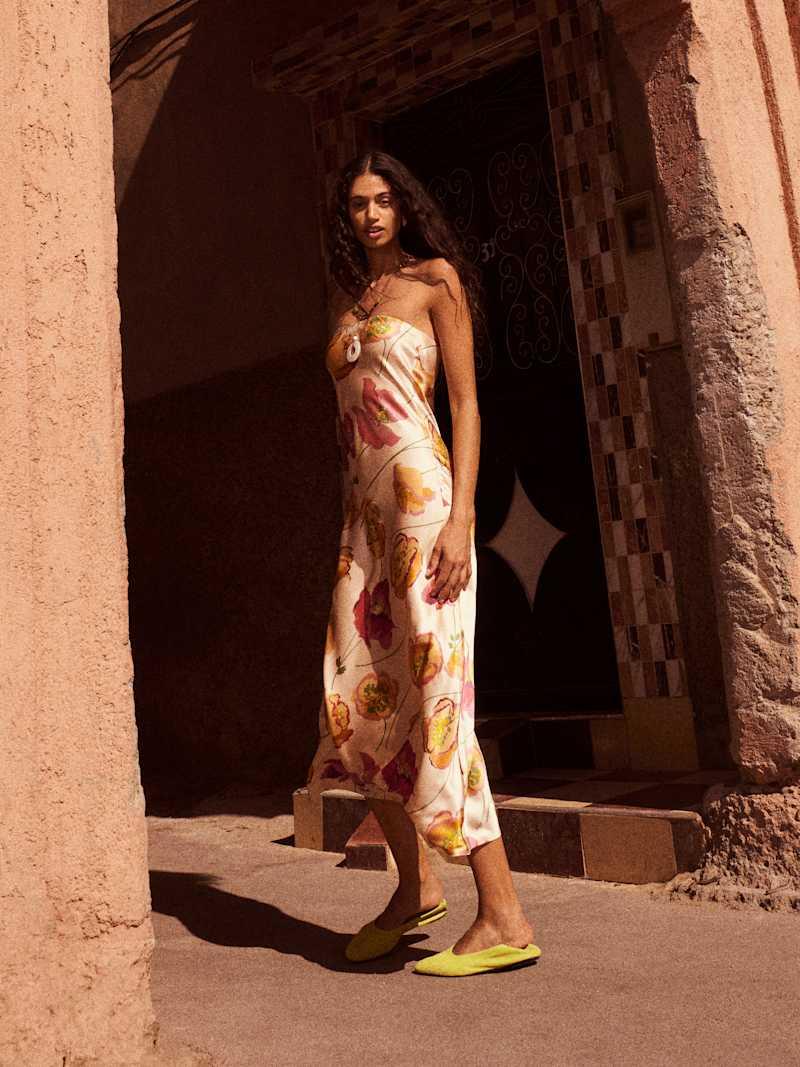 Joana Silk Dress Product Image