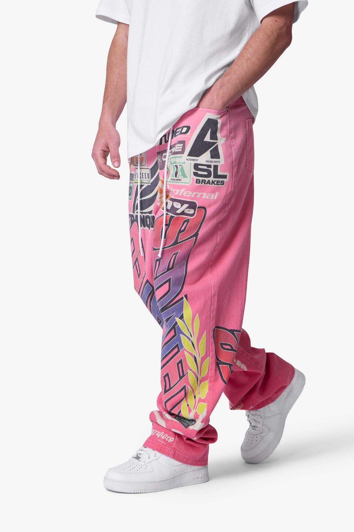 Ultra Baggy Sedated MX Pants - Pink Product Image