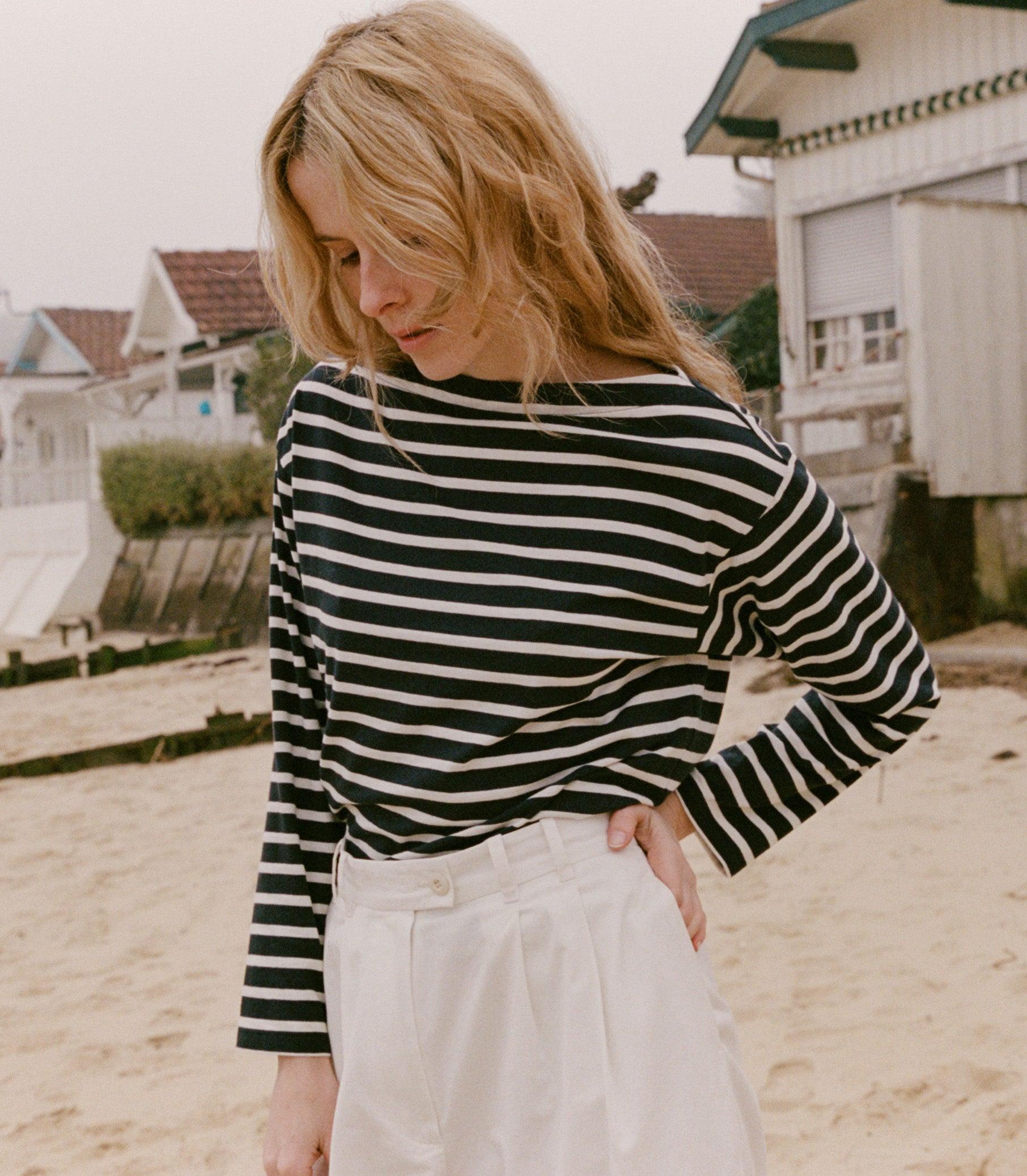 IRENE TEE -- BRETON STRIPE Product Image