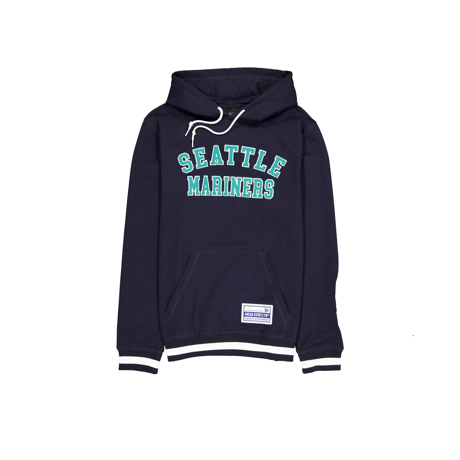 Seattle Mariners Team Color Logo Select Hoodie Male Product Image
