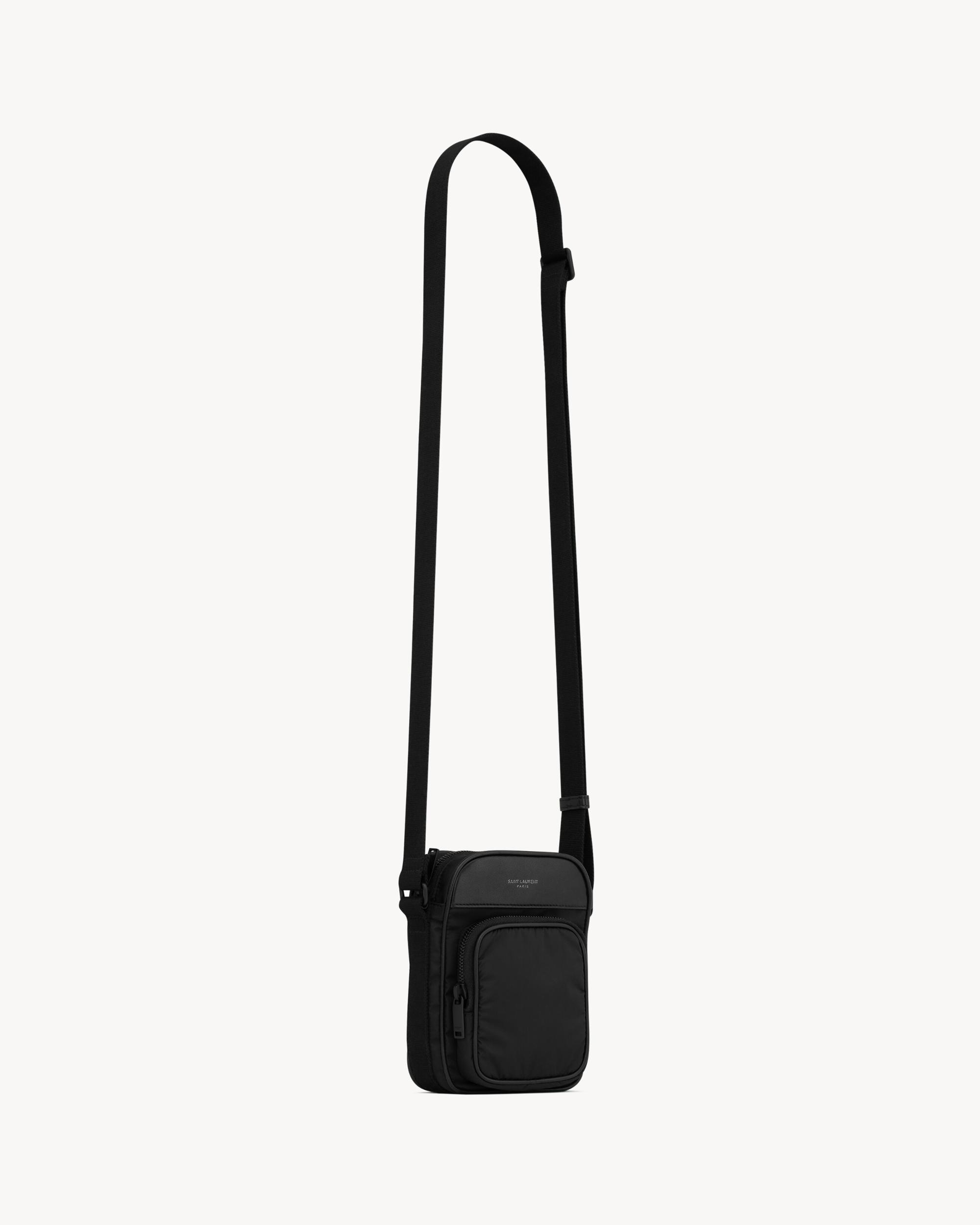 CITY SAINT LAURENT mini camera bag in nylon Product Image