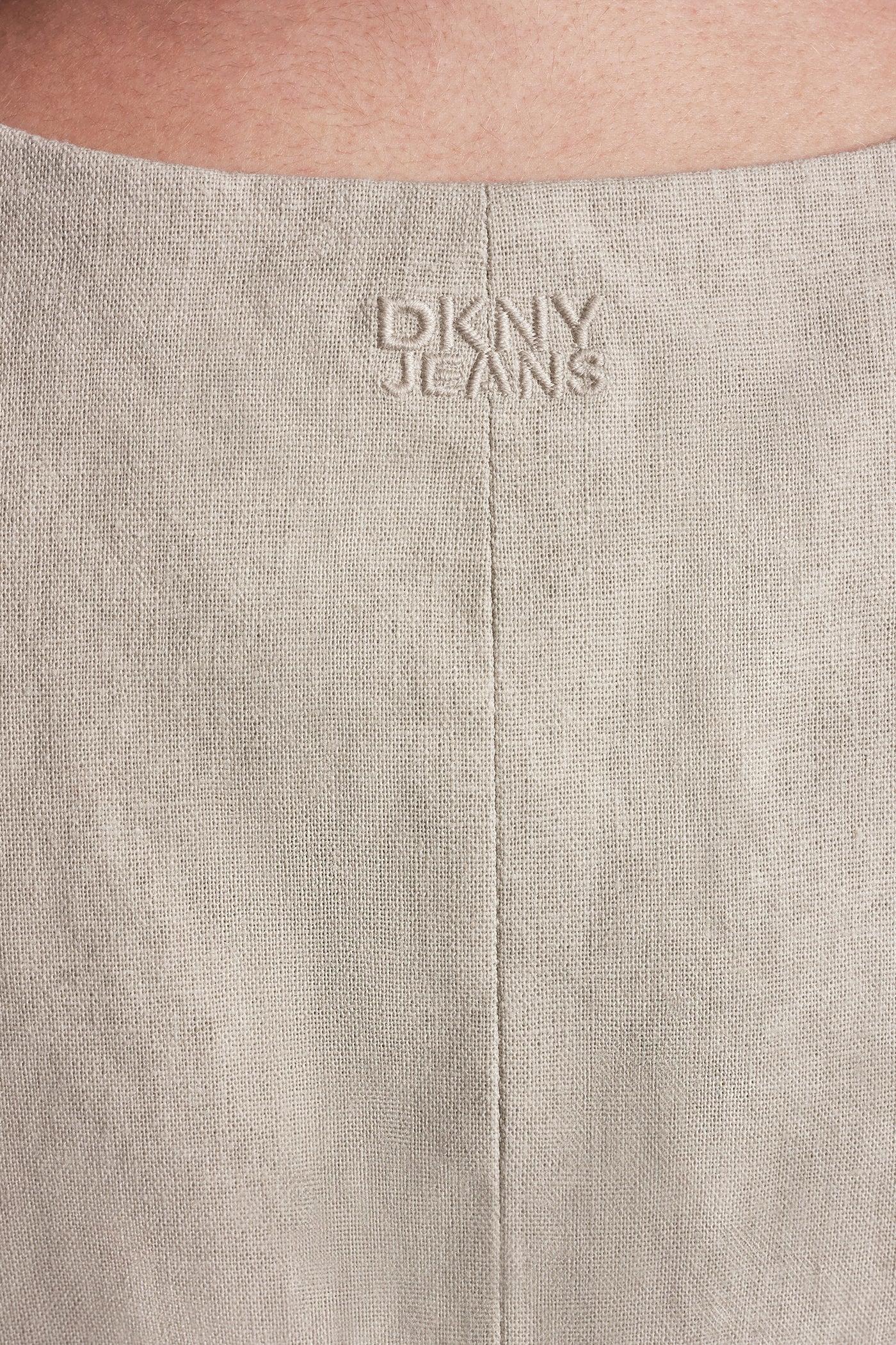 LINEN BUTTON-FRONT VEST Product Image