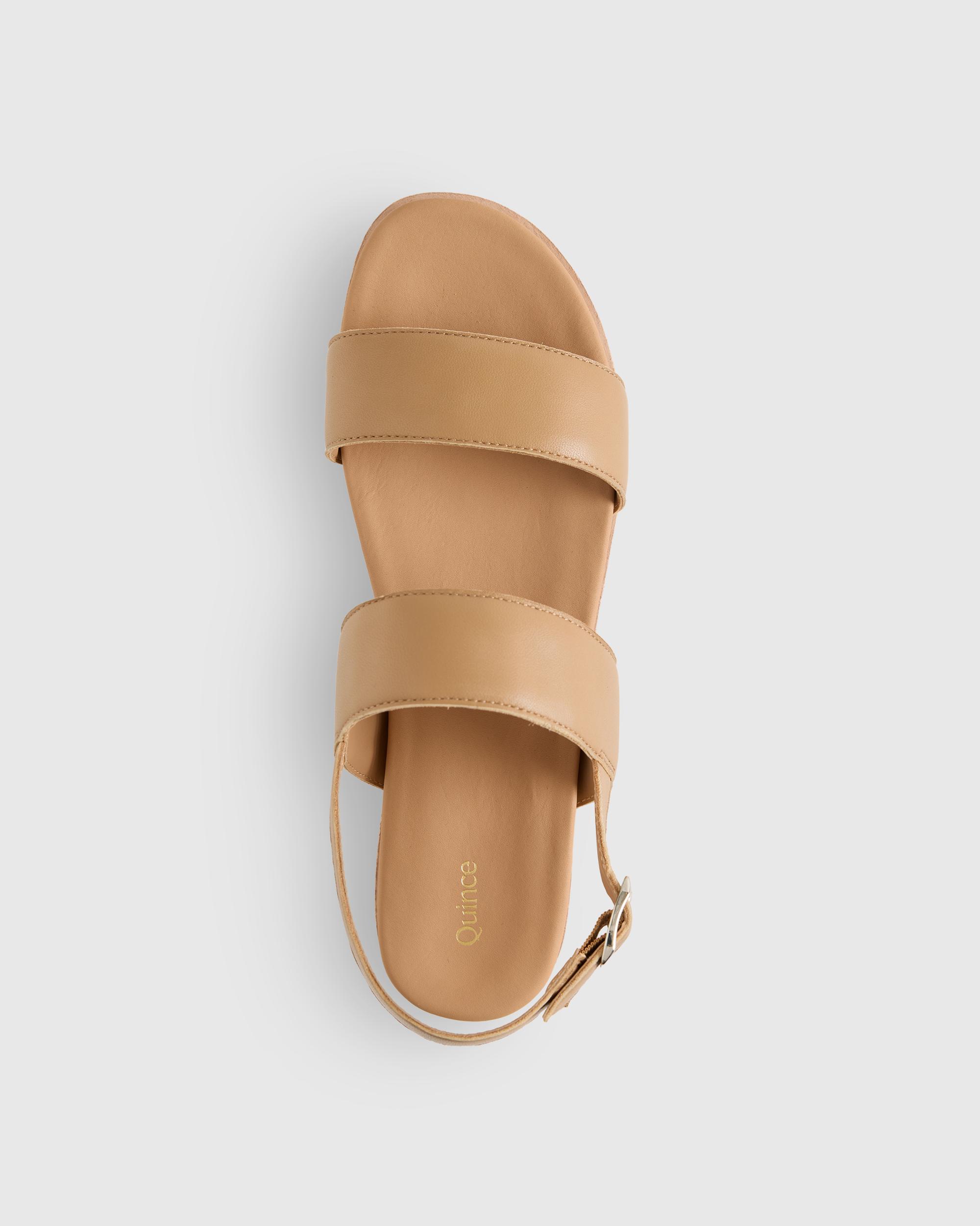 Quince | Women's Italian Leather Platform Sandal Product Image