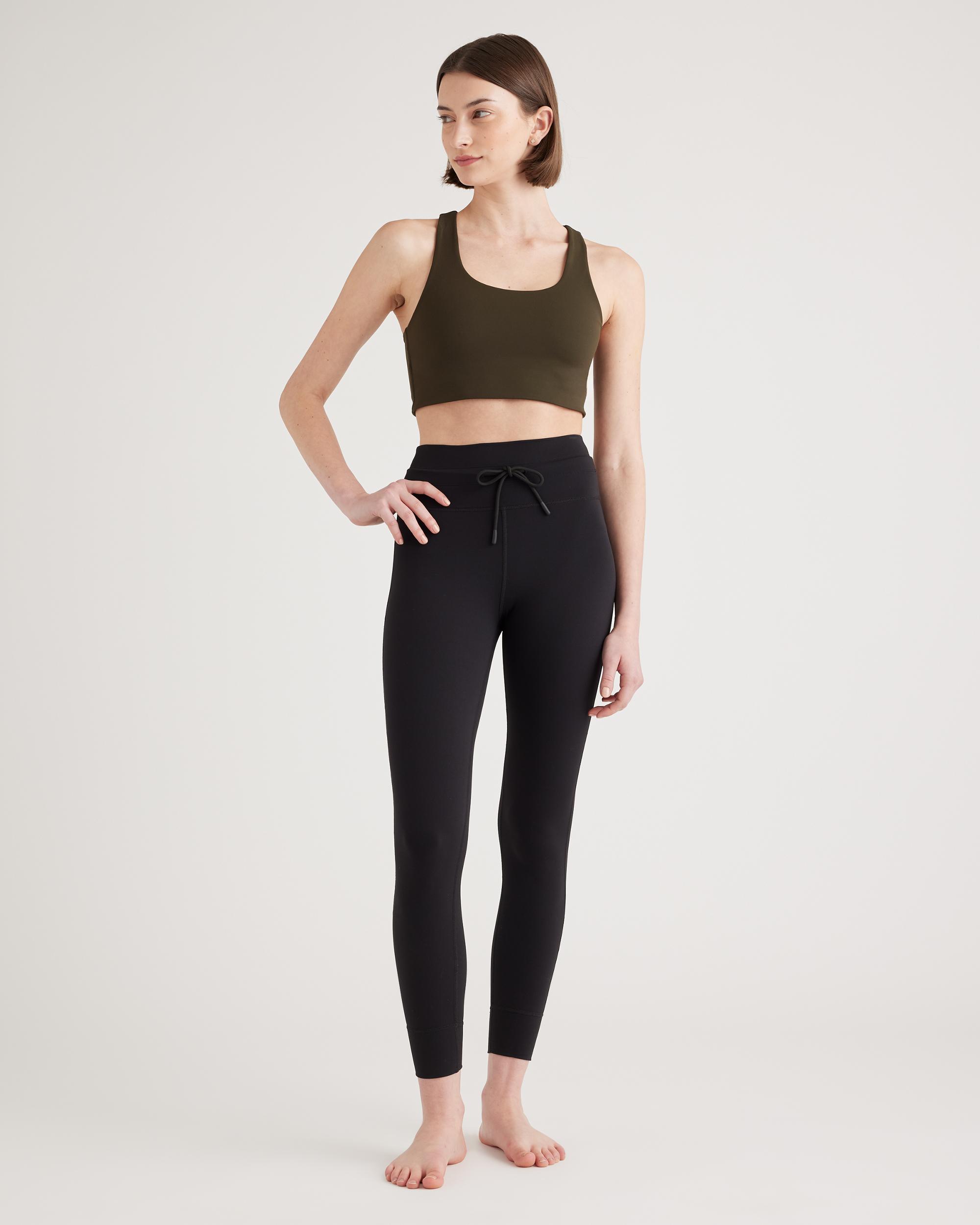 Quince | Women's Ultra-Form Scoop Neck Longline Bra Size XL, Nylon/Spandex Product Image