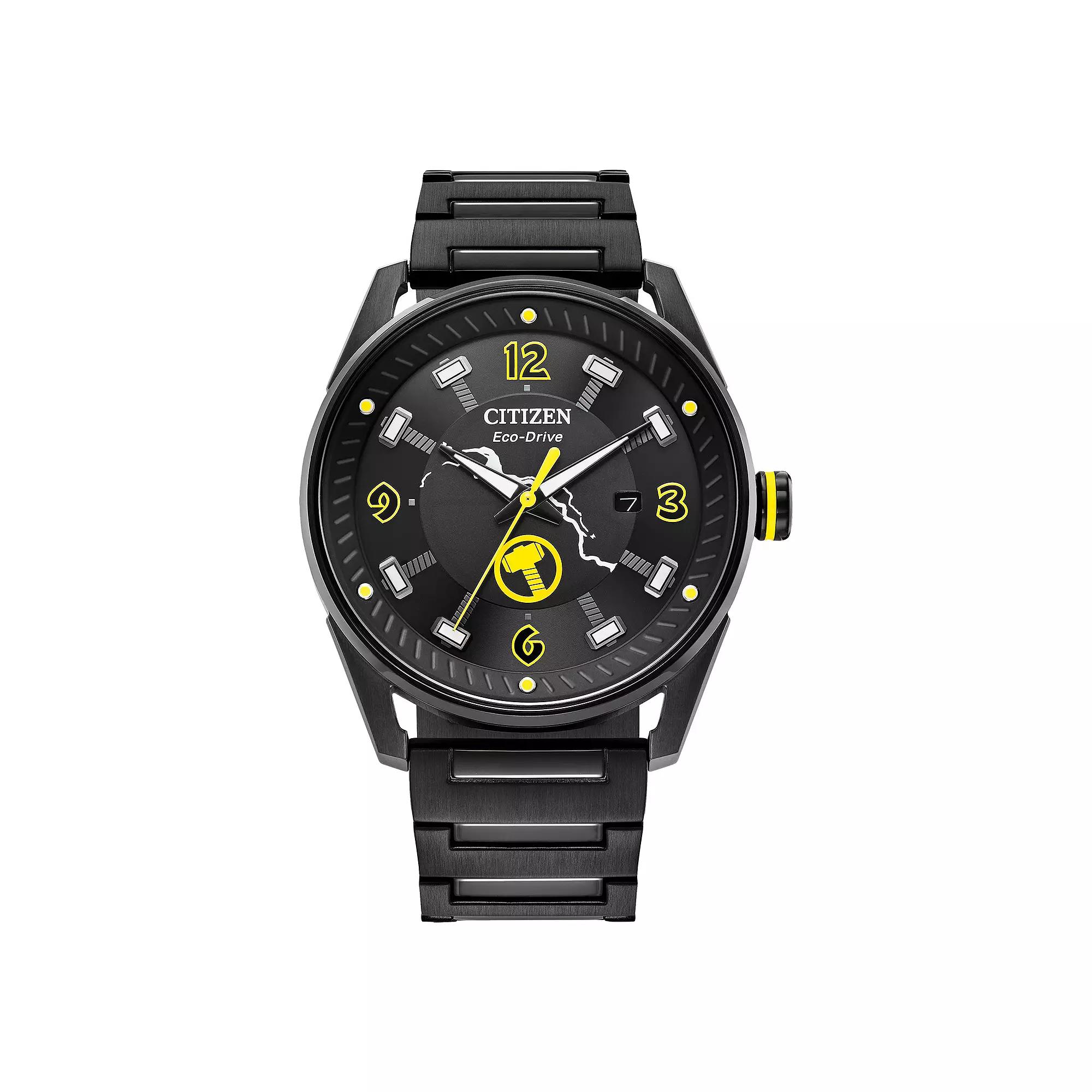 Citizen Men's Eco-Drive Marvel Thor Stainless Steel Bracelet Watch,  Product Image