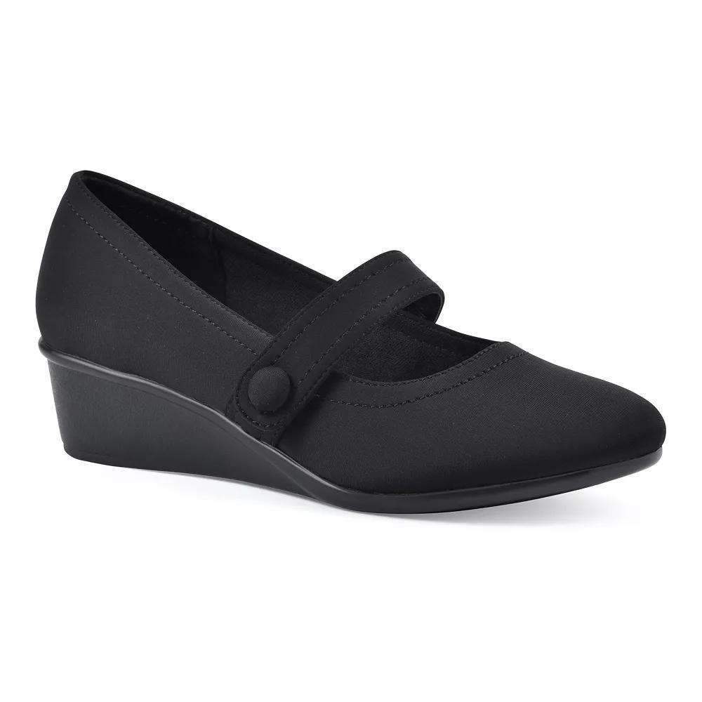 Cliffs by White Mountain Brightly Women's Wedge Mary Jane Shoes,  Product Image