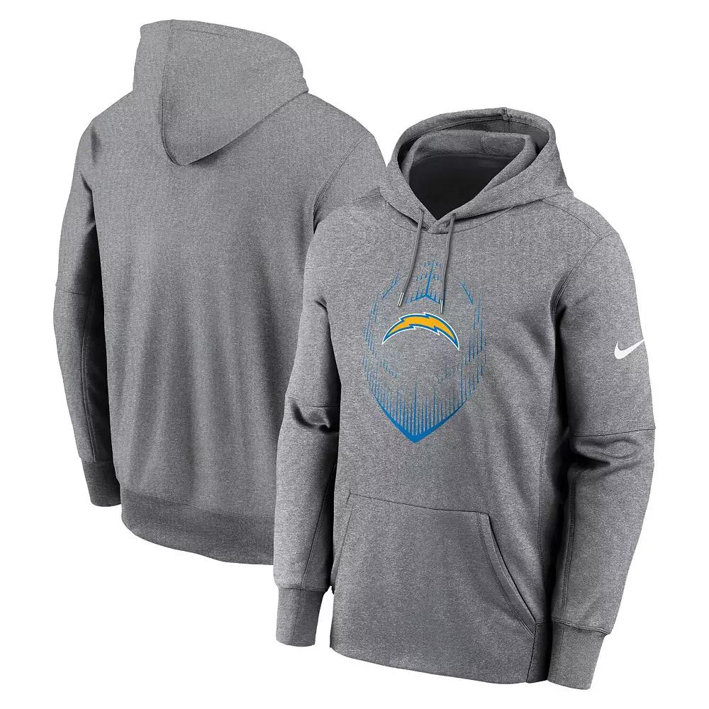 Men's Nike Heather Gray Cleveland Browns Performance Pullover Hoodie,  Product Image
