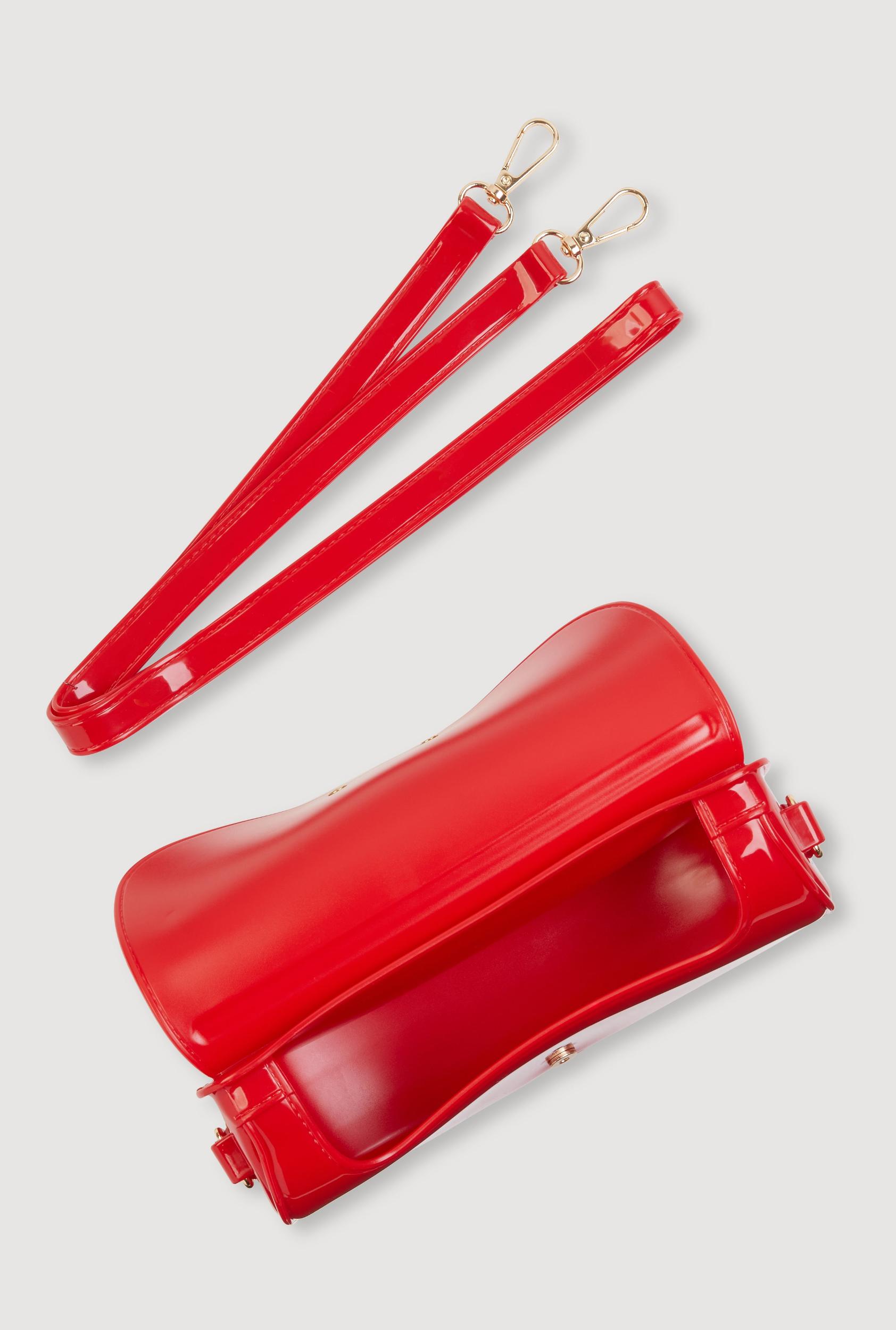 Jelly Flap Buckle Crossbody Bag Unisex Product Image