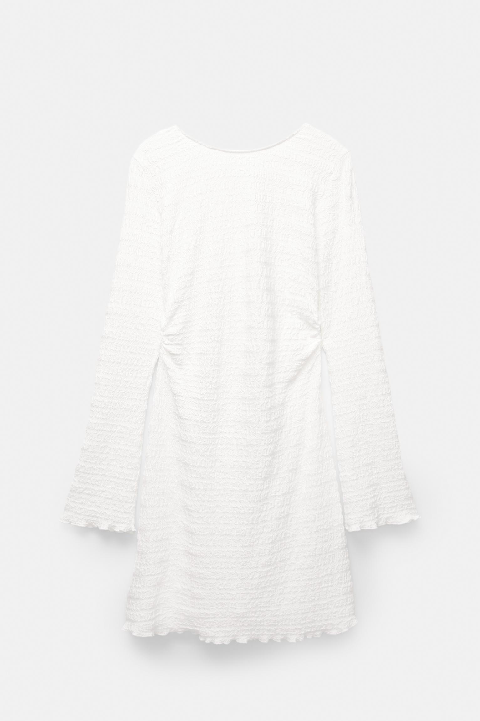 Long sleeve shift dress Product Image