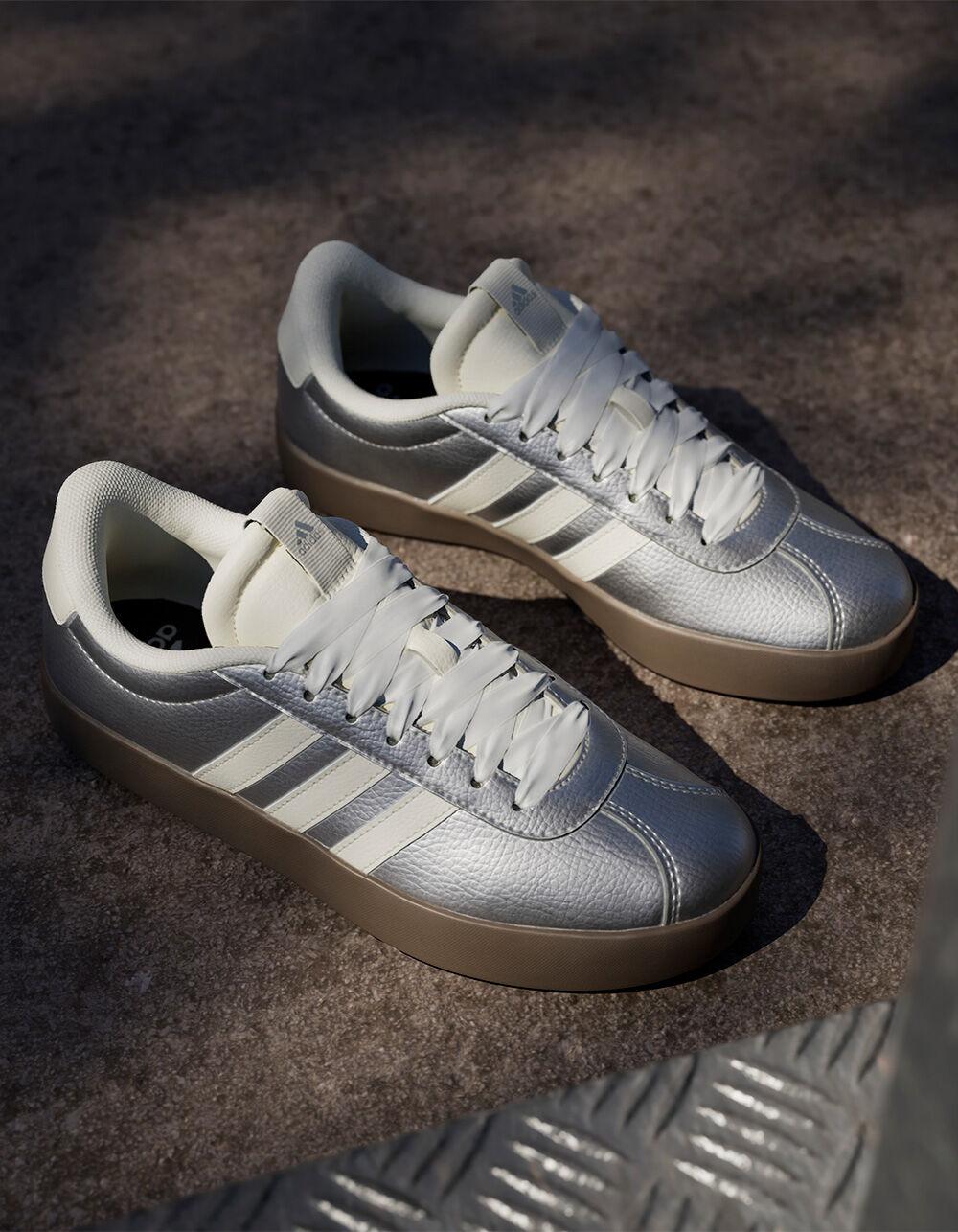 ADIDAS VL Court 3.0 Womens Shoes - SILVER Product Image