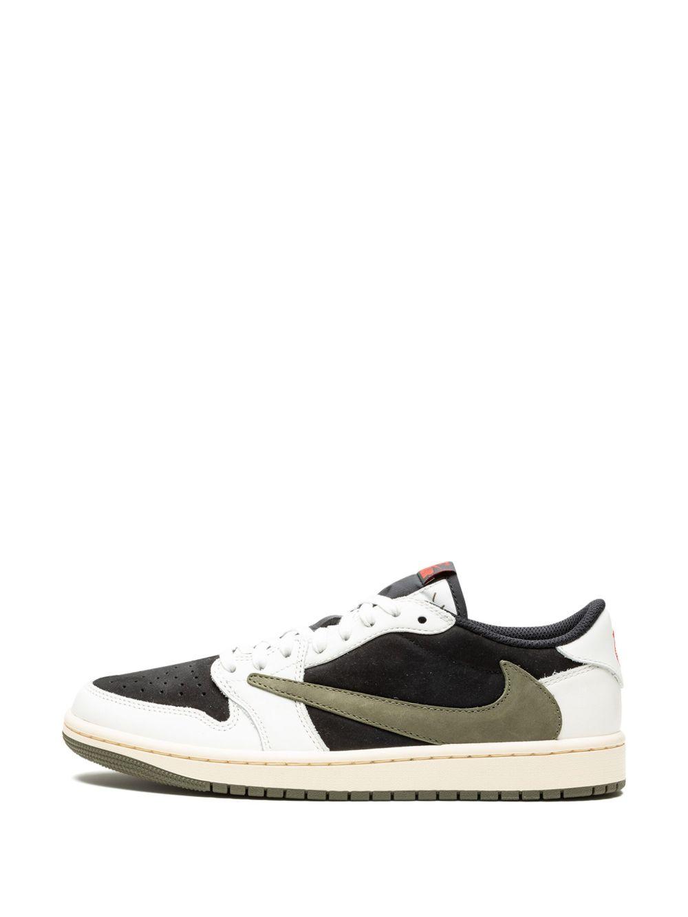 x Travis Scott Air Jordan 1 Low OG "Olive" sneakers Product Image