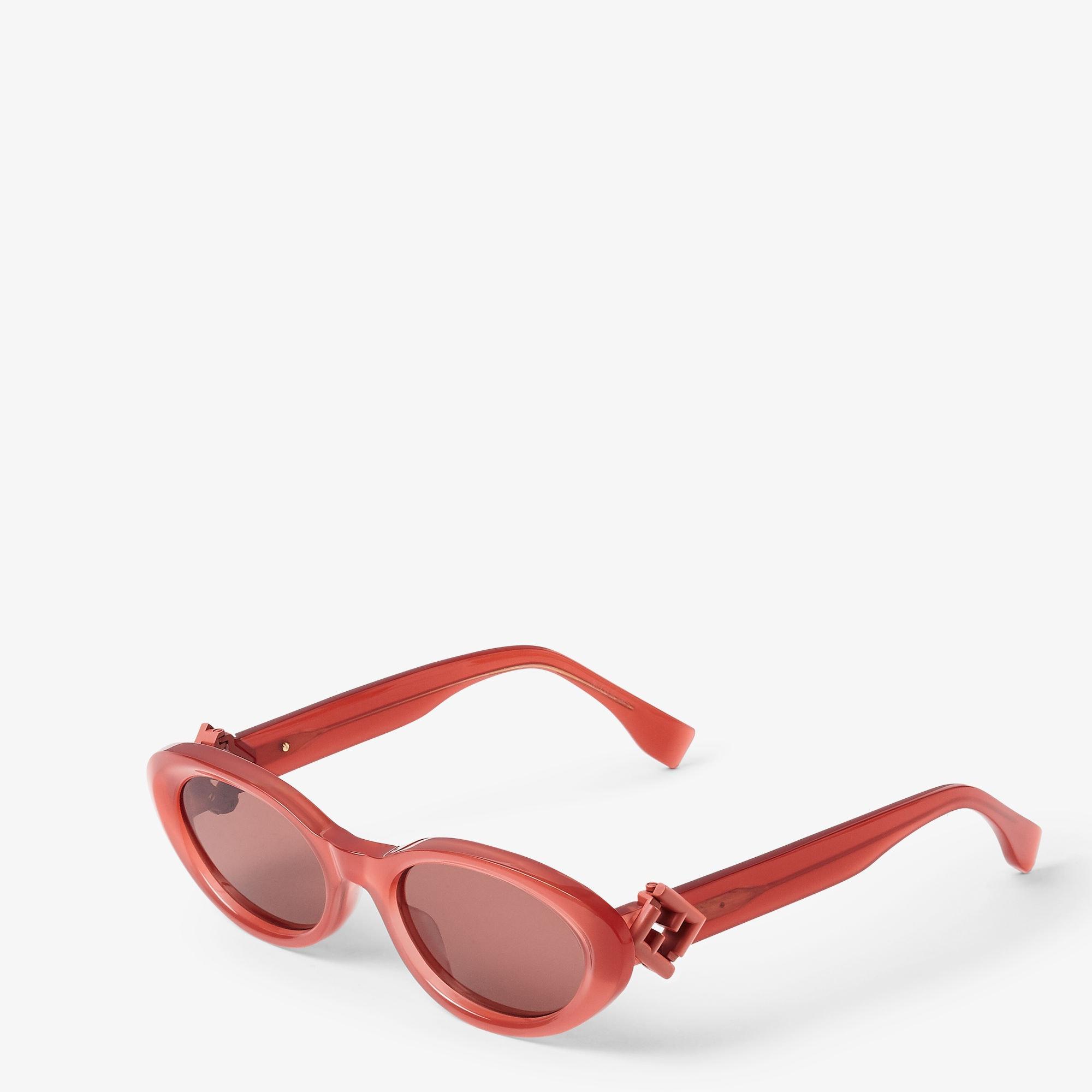 FF DiamondsRed acetate sunglasses Product Image