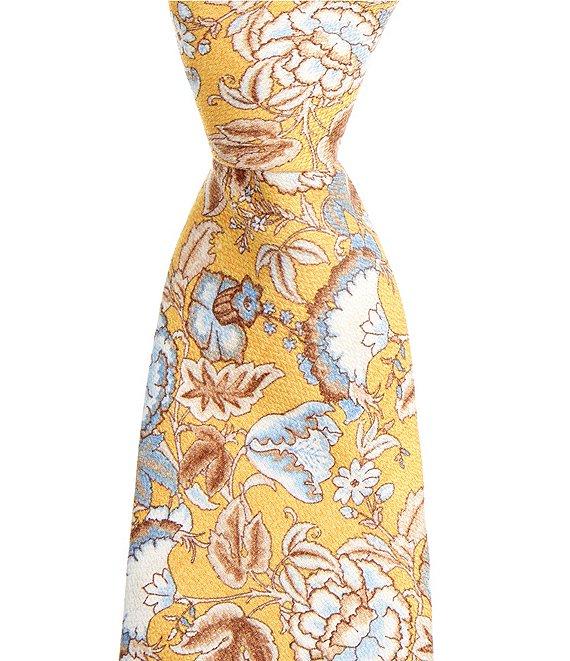 Edward Armah Floral 3.3#double; Silk Tie Product Image