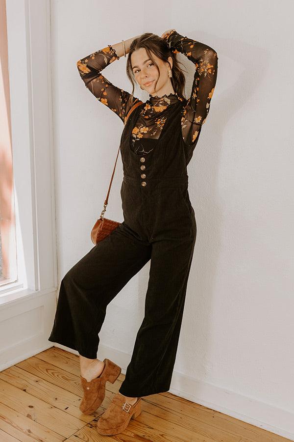 Falling Florals Mesh Top Product Image