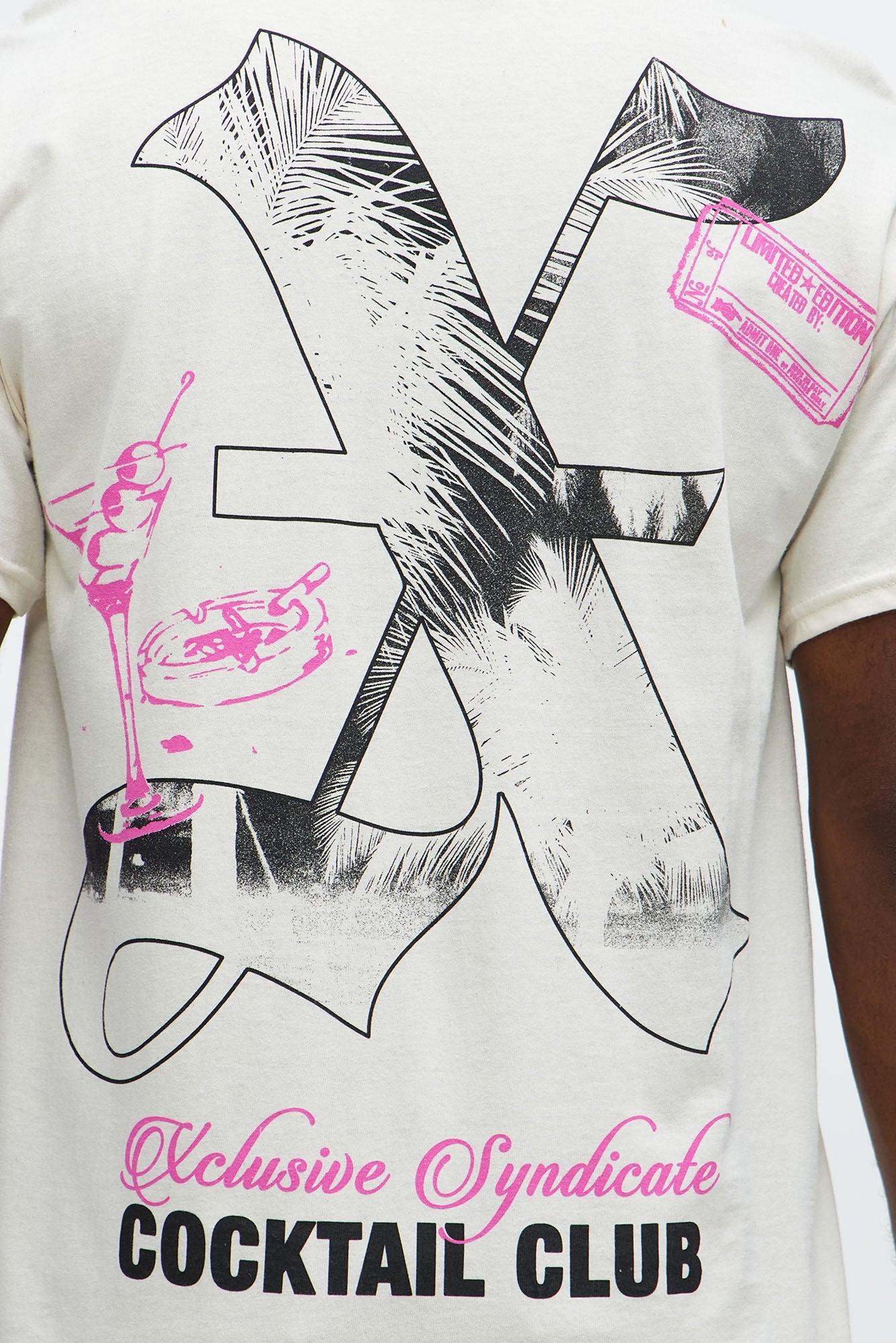 Xclusive Syndicate Short Sleeve Tee - Cream Male Product Image