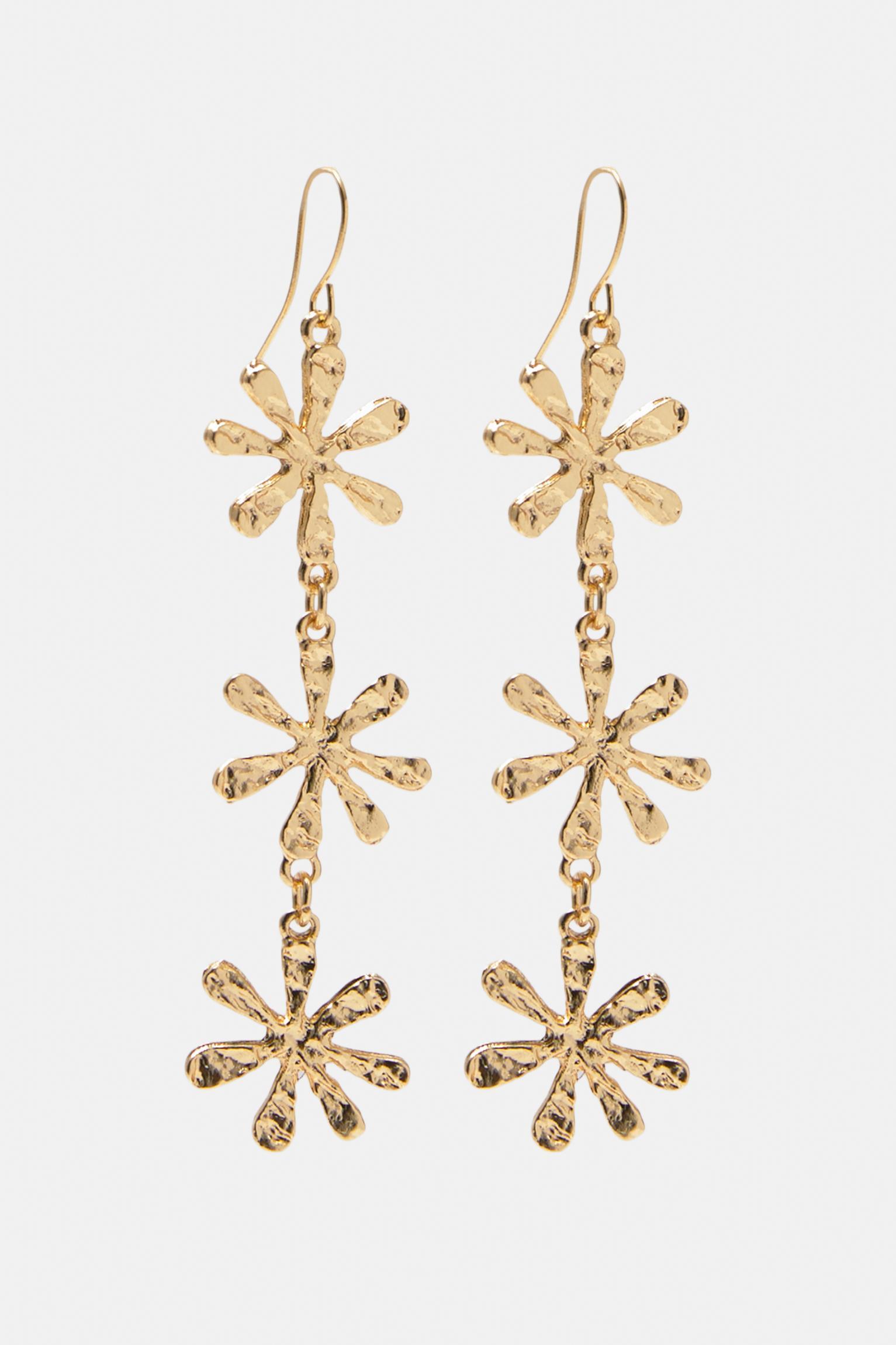 Floral dangle earrings Product Image