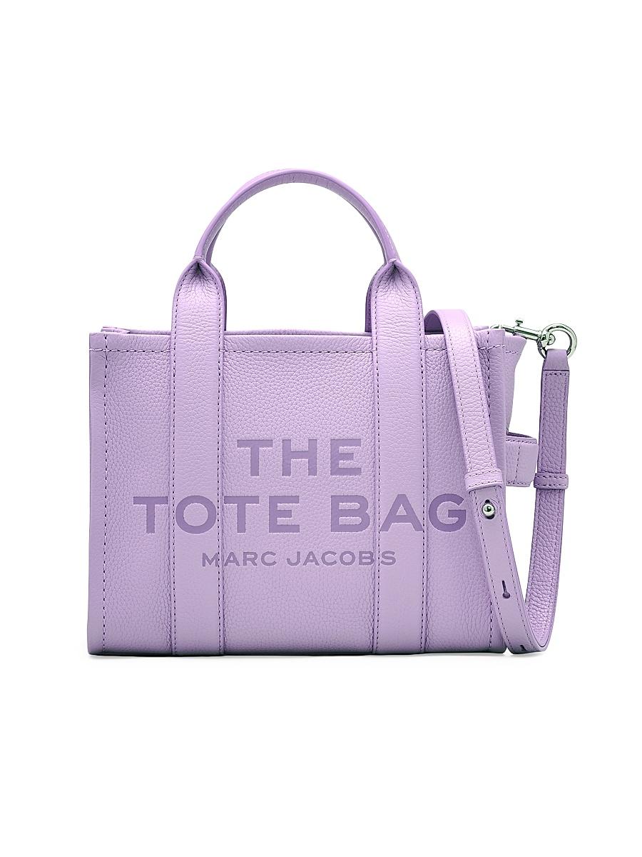 Womens The Leather Small Tote Bag Product Image