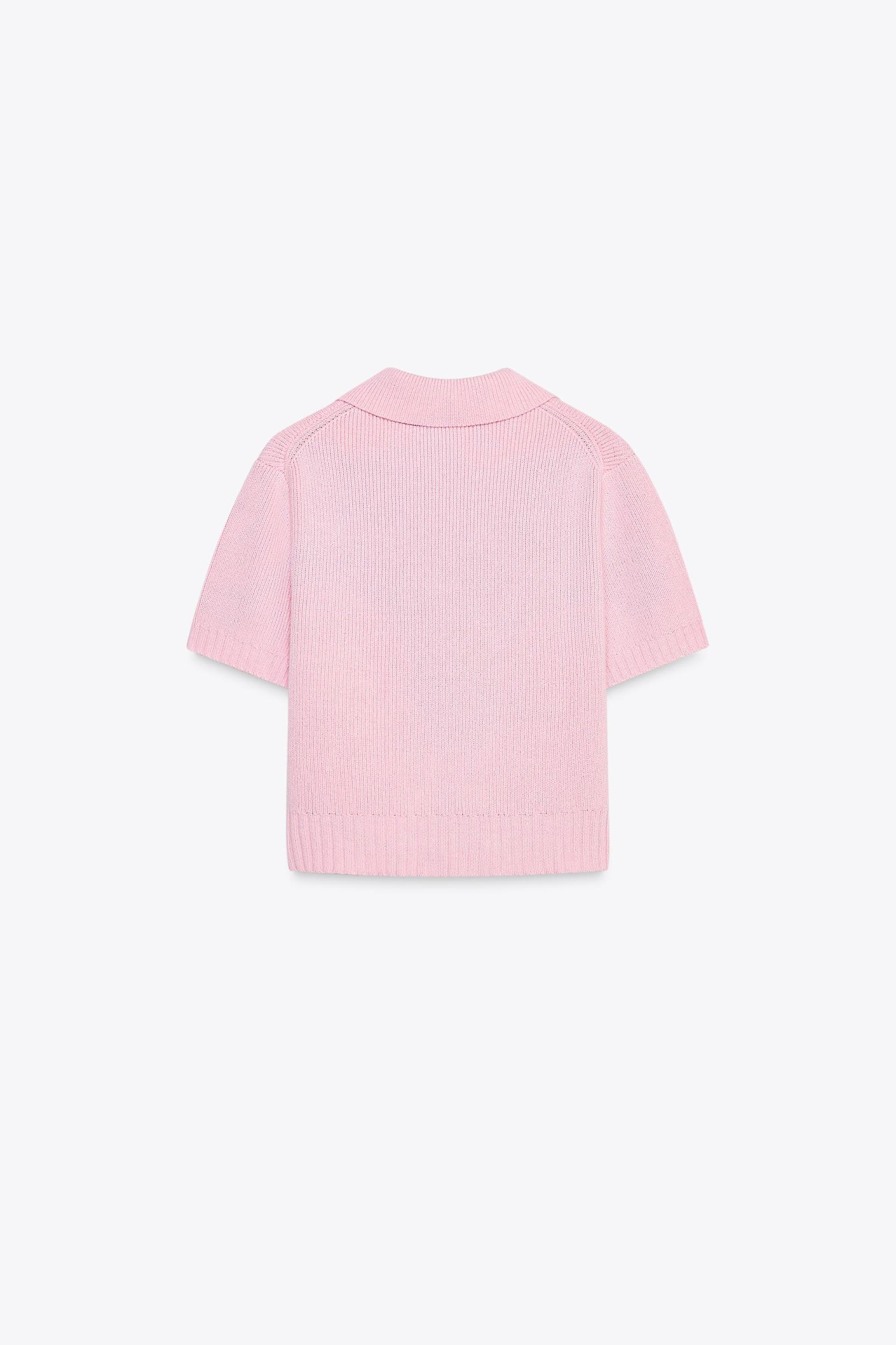 KNIT TOP WITH BOWS Product Image