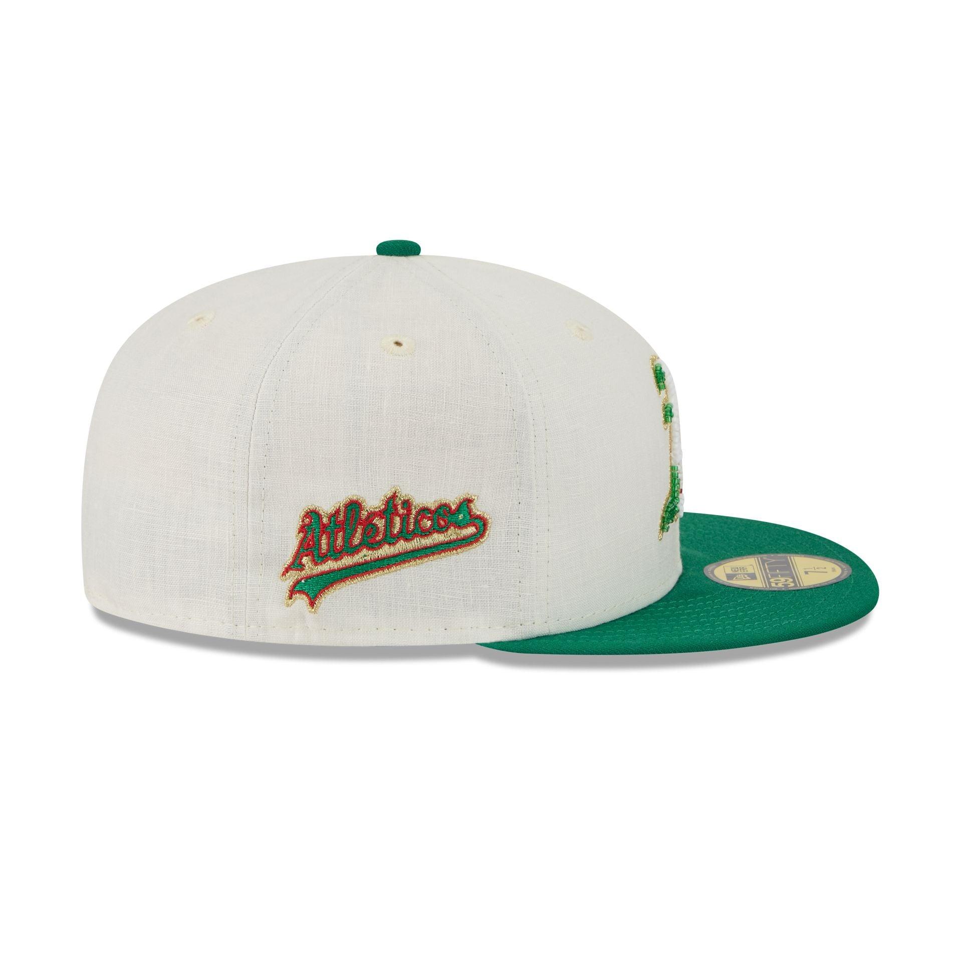 Athletics Beaded Linen 59FIFTY Fitted Hat Male Product Image