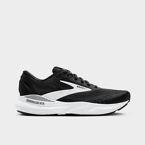 Brooks Womens Brooks Adrenaline GTS 24 - Womens Running Shoes Black/White Product Image