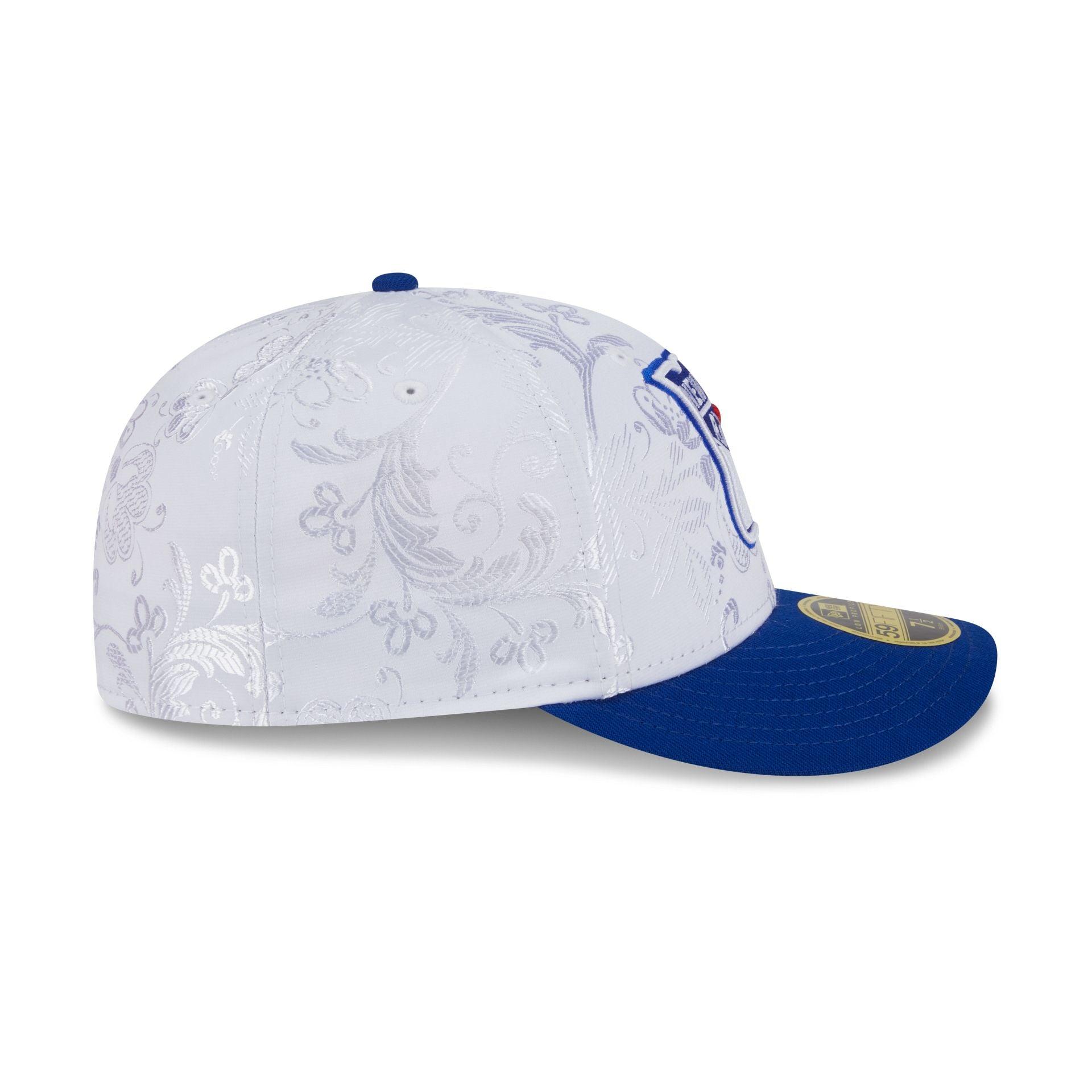 New York Rangers Floral Shine Low Profile 59FIFTY Fitted Hat Male Product Image