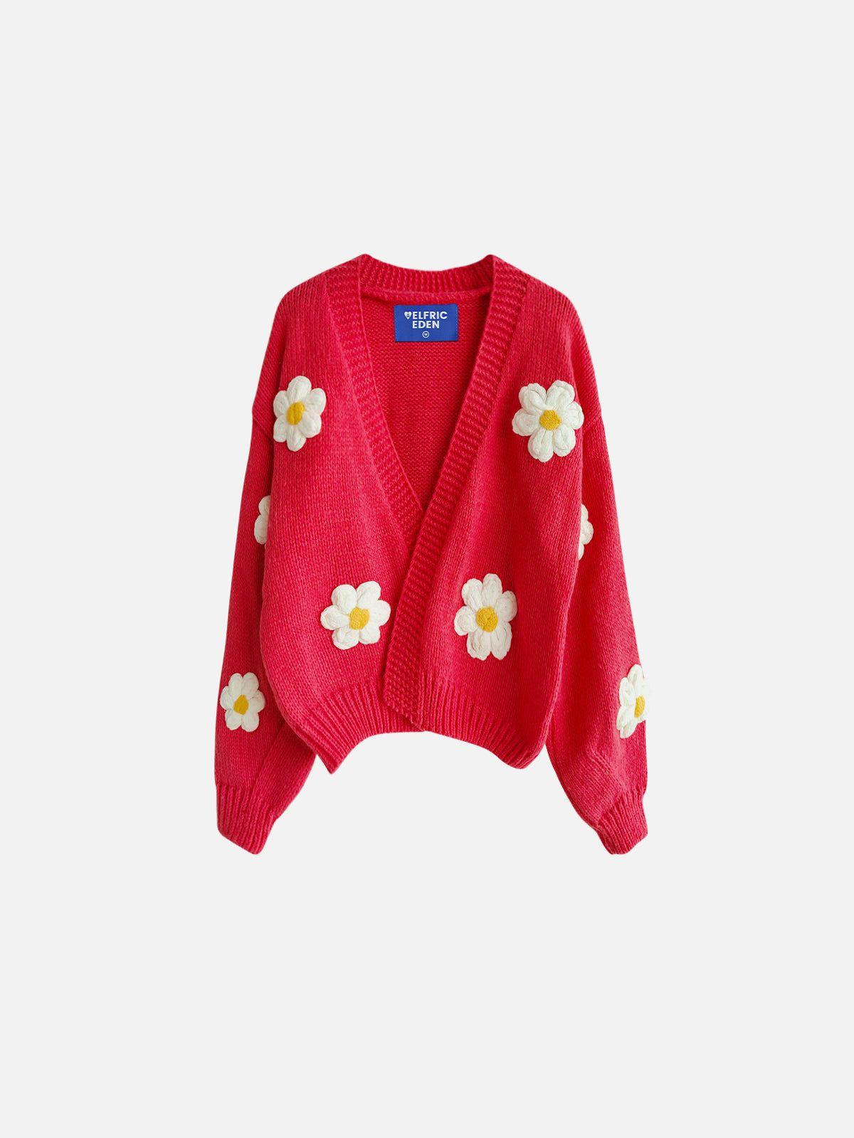 Aelfric Eden Crochet Flower Cardigan Female Product Image