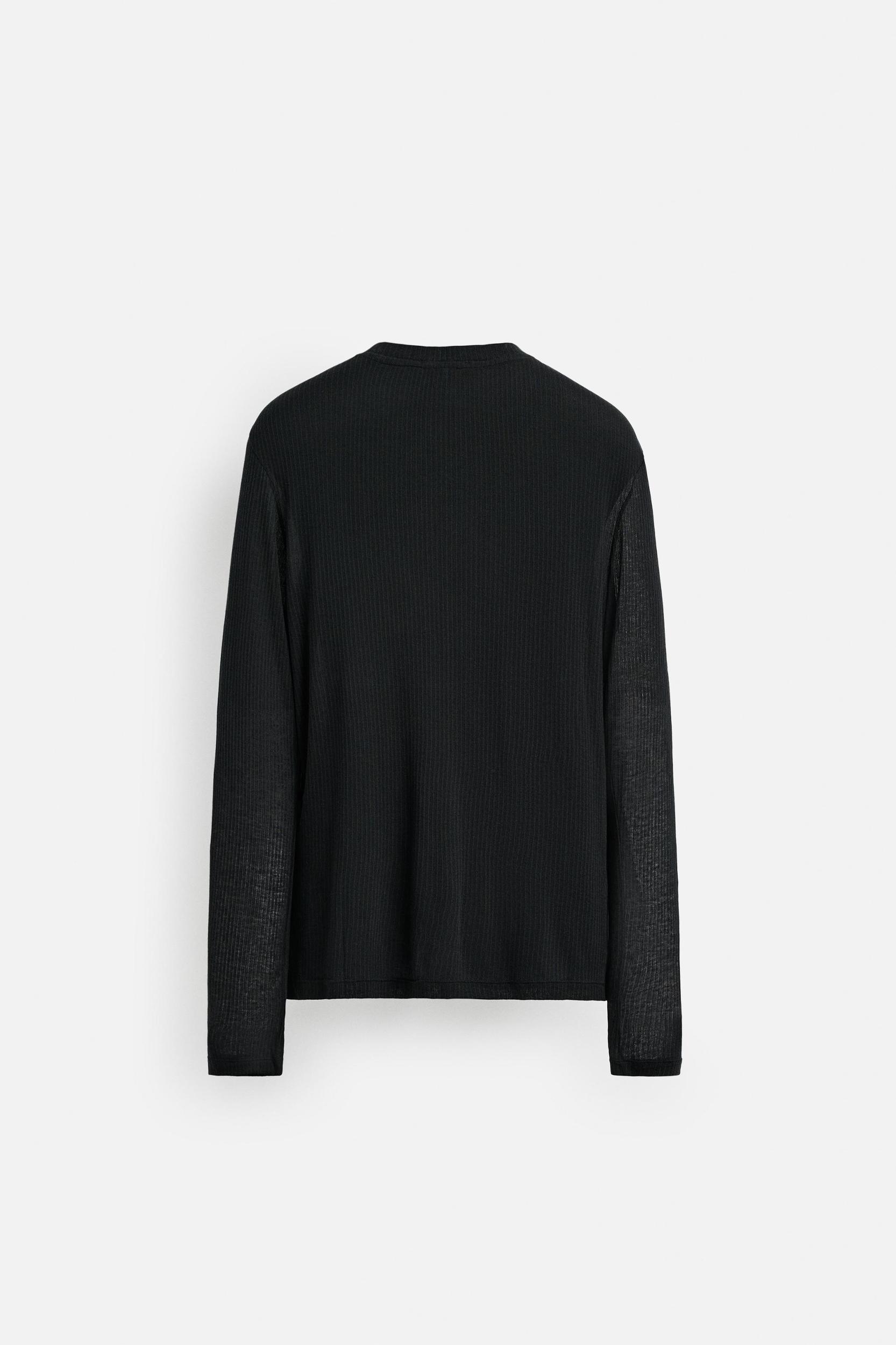 SEMI-SHEER LYOCELL T-SHIRT Product Image