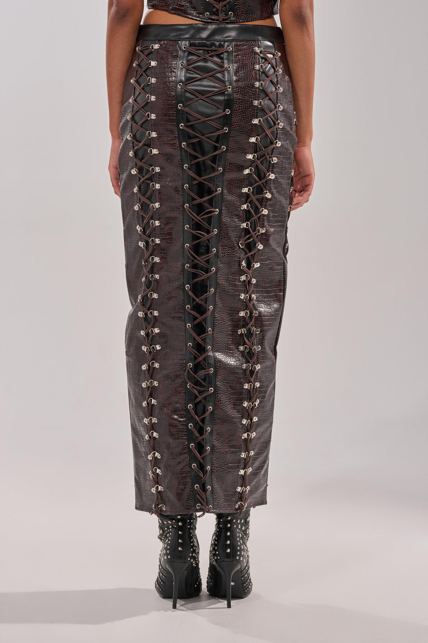 TOO SEXY FOR YOU MAXI SKIRT Product Image