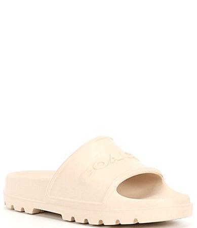 COACH Mens Jesse Logo Pool Slide Sandals Product Image
