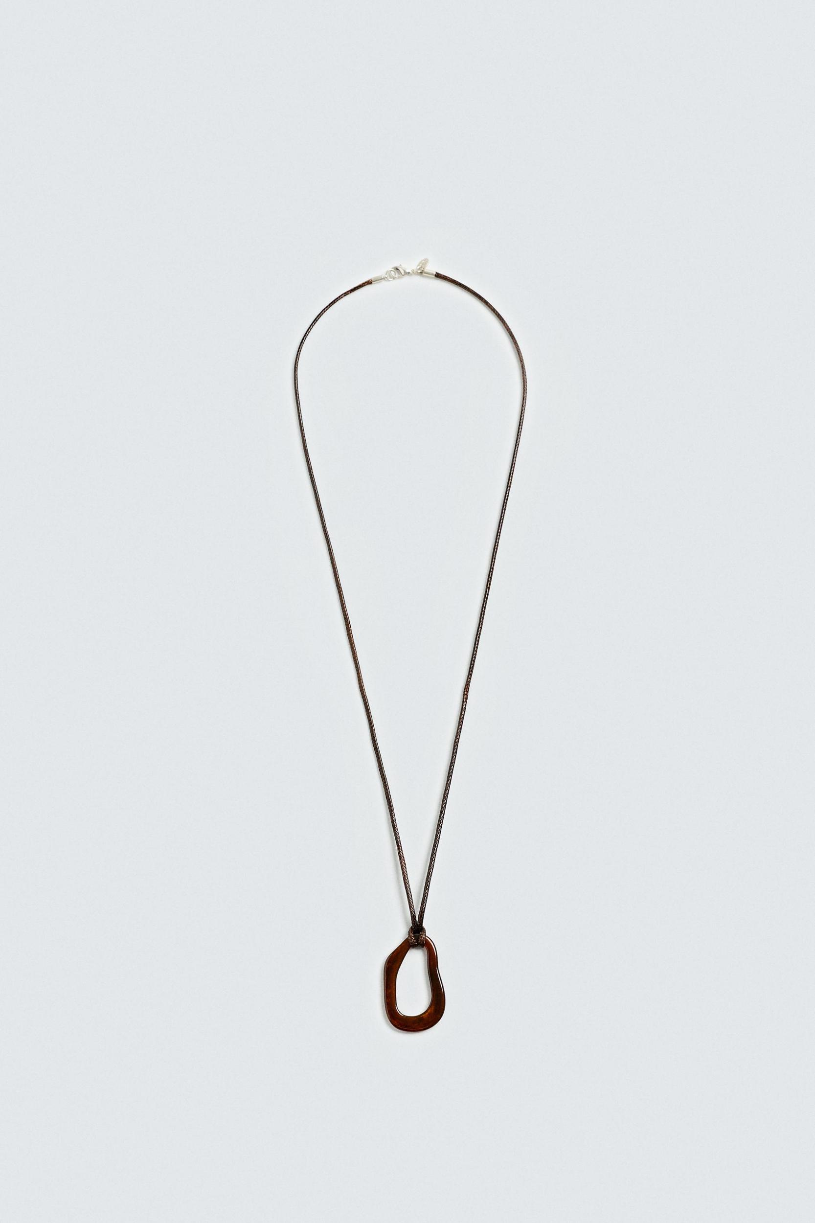 CORD PENDANT NECKLACE Product Image