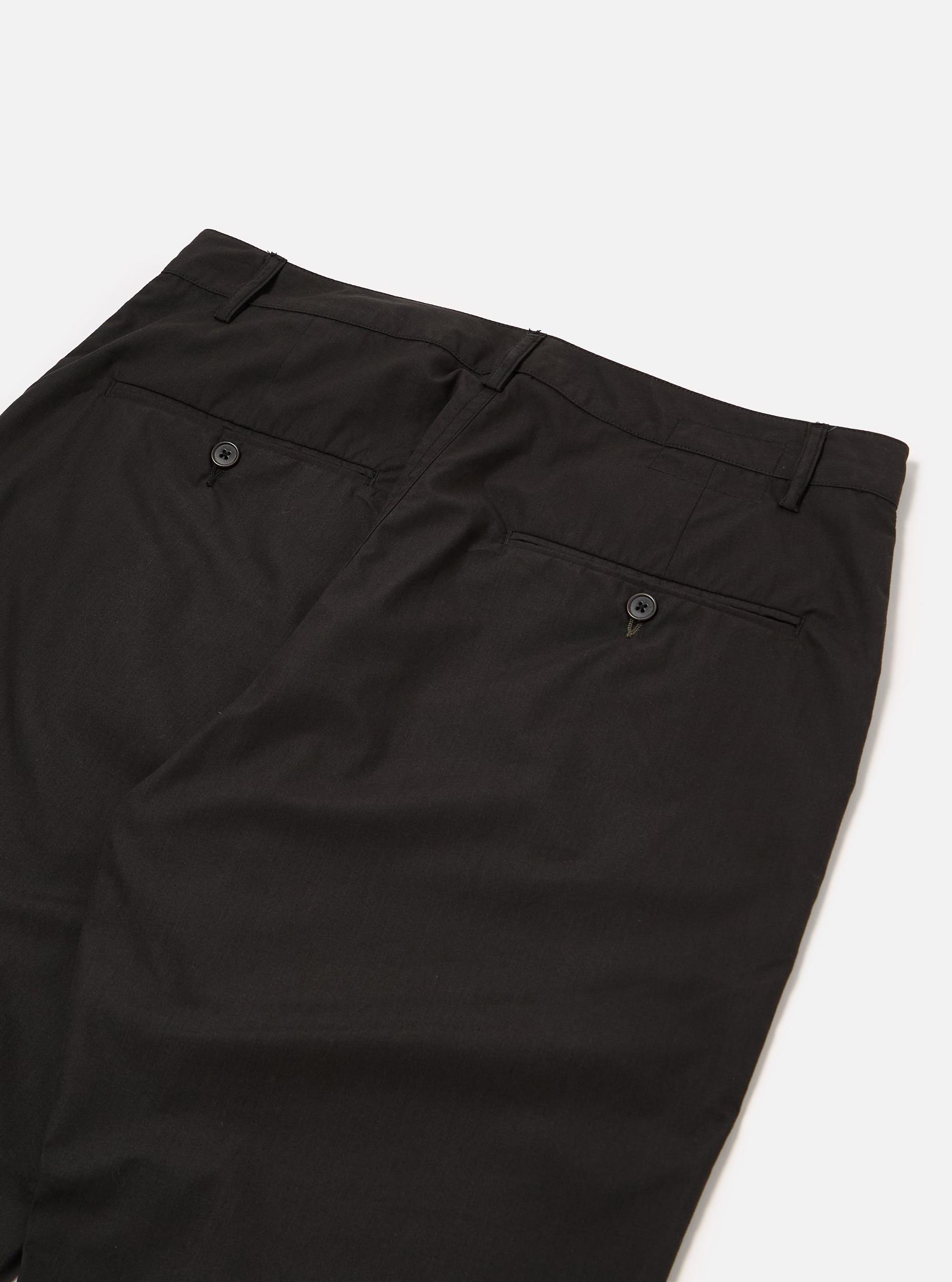 Black Recycled Polytech Military Chino Product Image