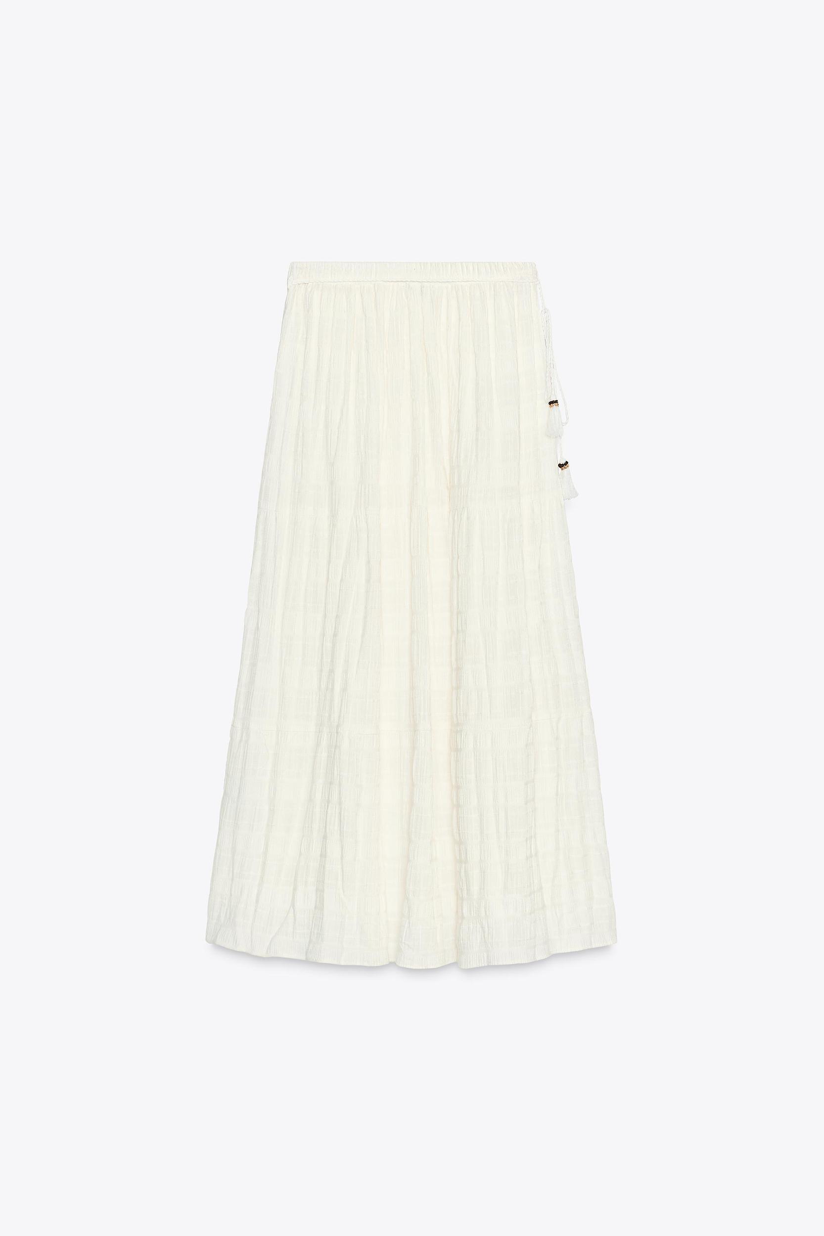 RUSTIC TIERED SKIRT Product Image