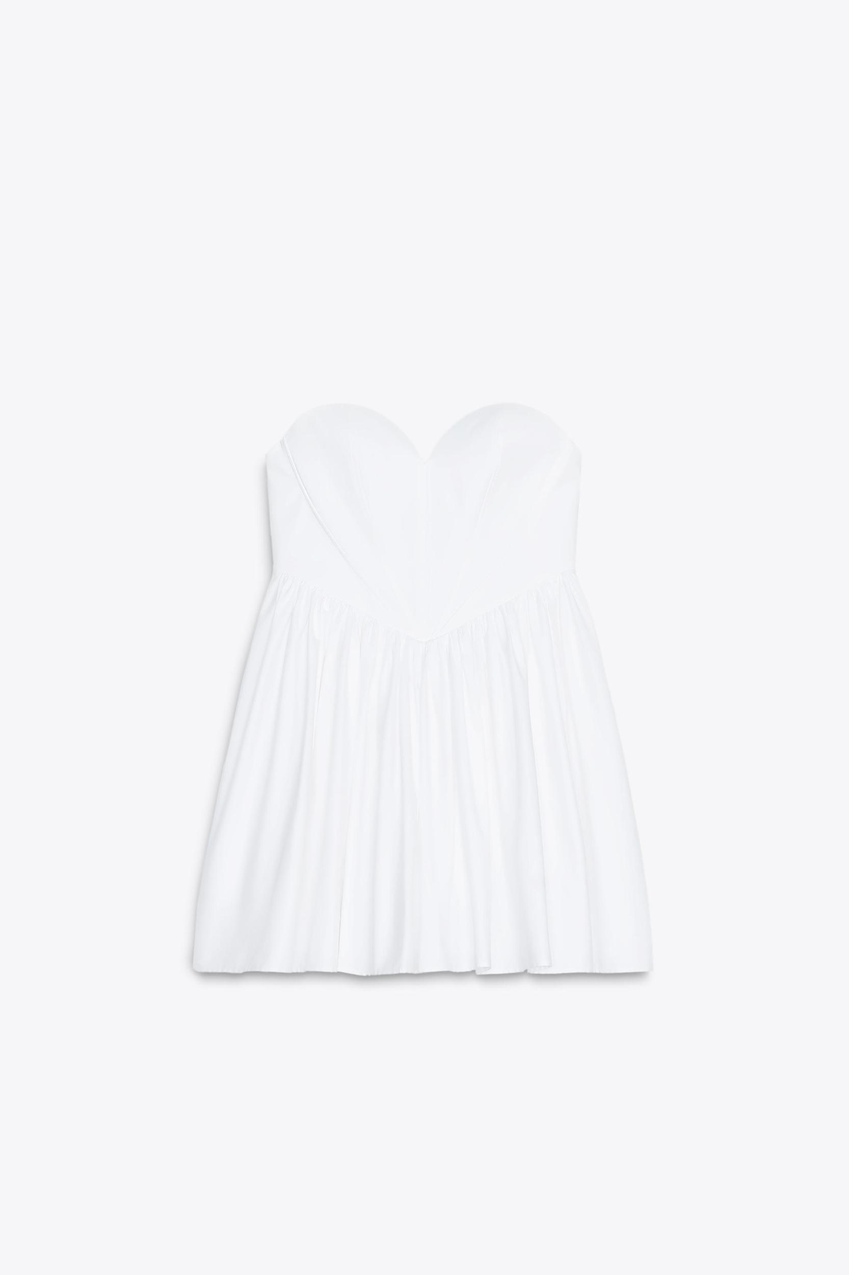 SHORT SWEETHEART NECKLINE DRESS Product Image