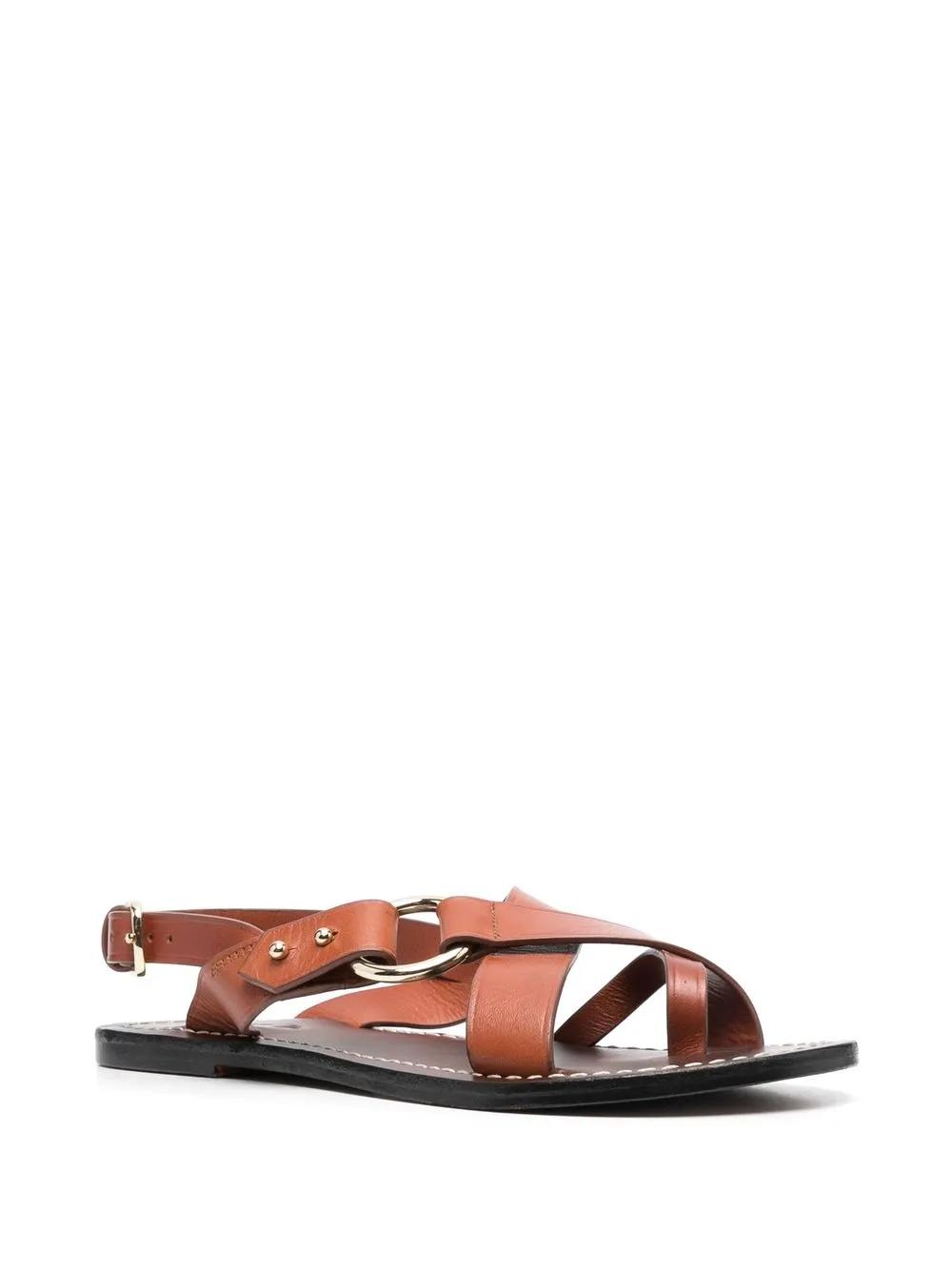 Florence leather sandals Product Image