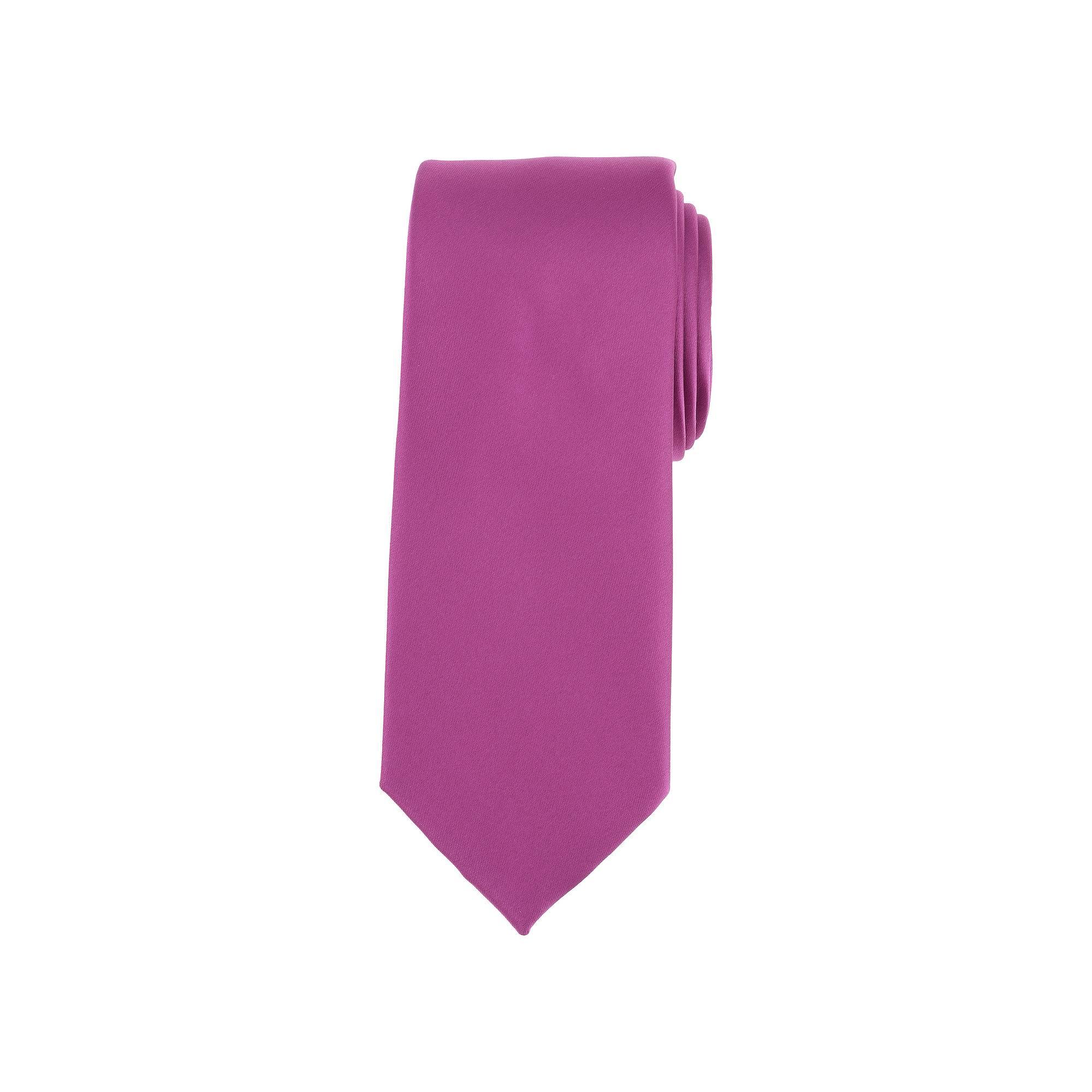 Men's Bespoke Solid Sateen Tie, Gold Sateen Product Image