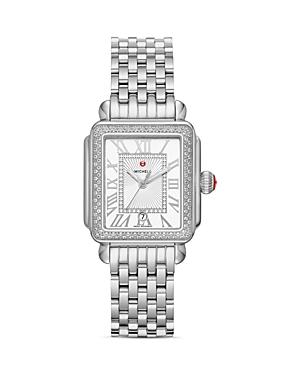 Womens Deco Madison Mid Stainless-Steel Diamond Bracelet Watch Product Image