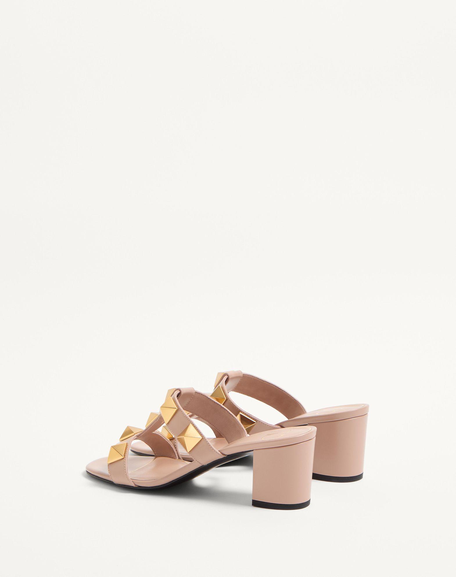 Roman Stud Calfskin Slide Sandal 60 Mm Product Image