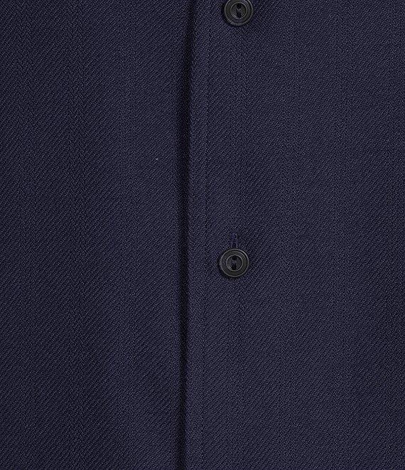 Cremieux Blue Label Solid Flannel Long Sleeve Woven Shirt Product Image