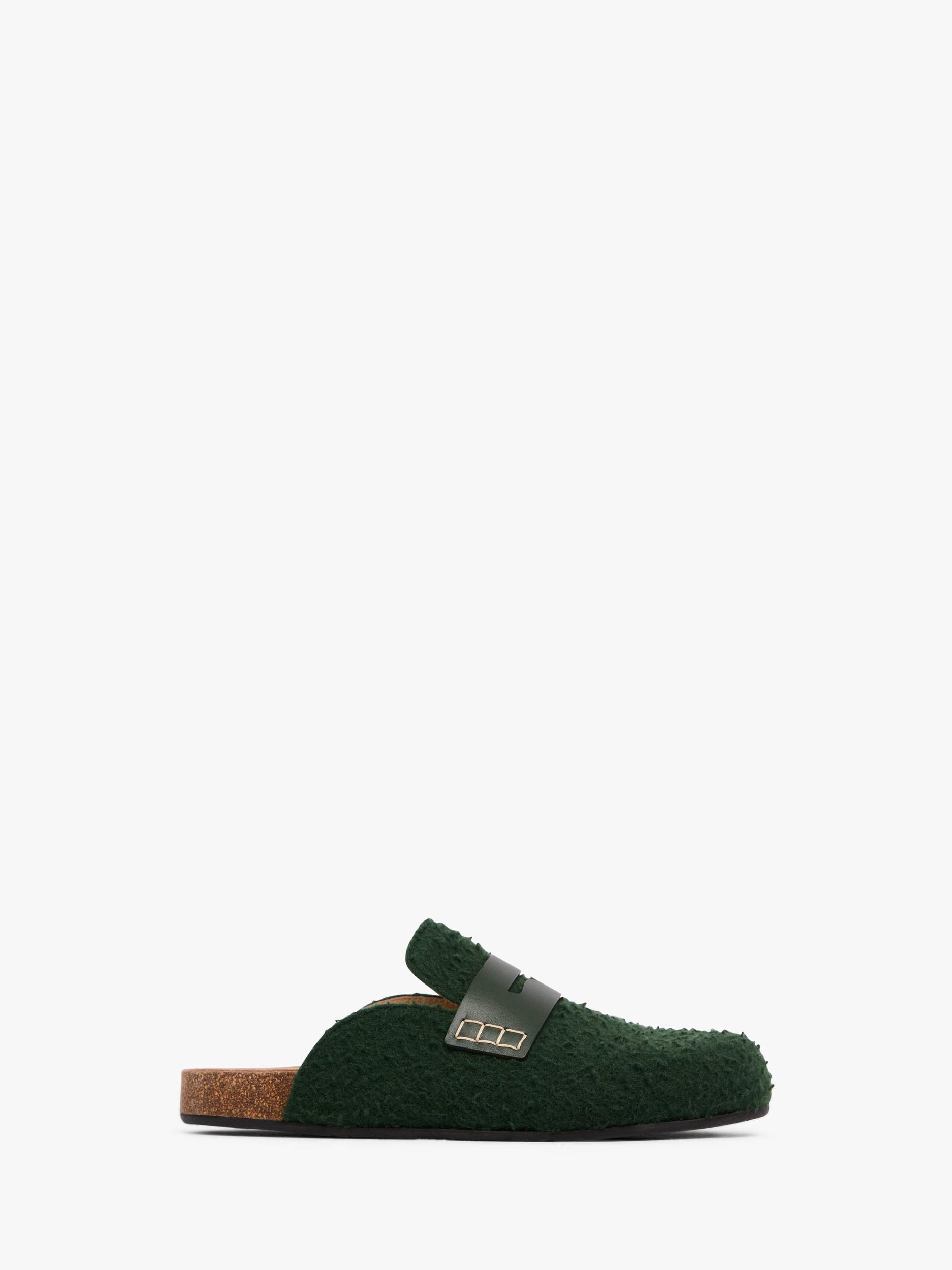 FELT LOAFER MULES Product Image