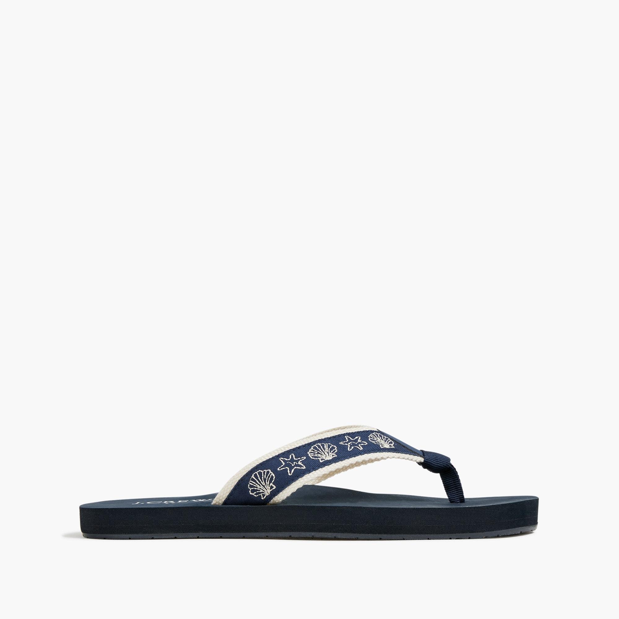 Sea life flip-flops Product Image