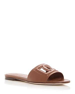 Dolce & Gabbana Womens Slide Sandals Product Image
