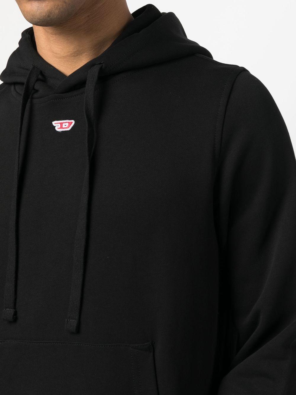 logo-patch detail hoodie Product Image