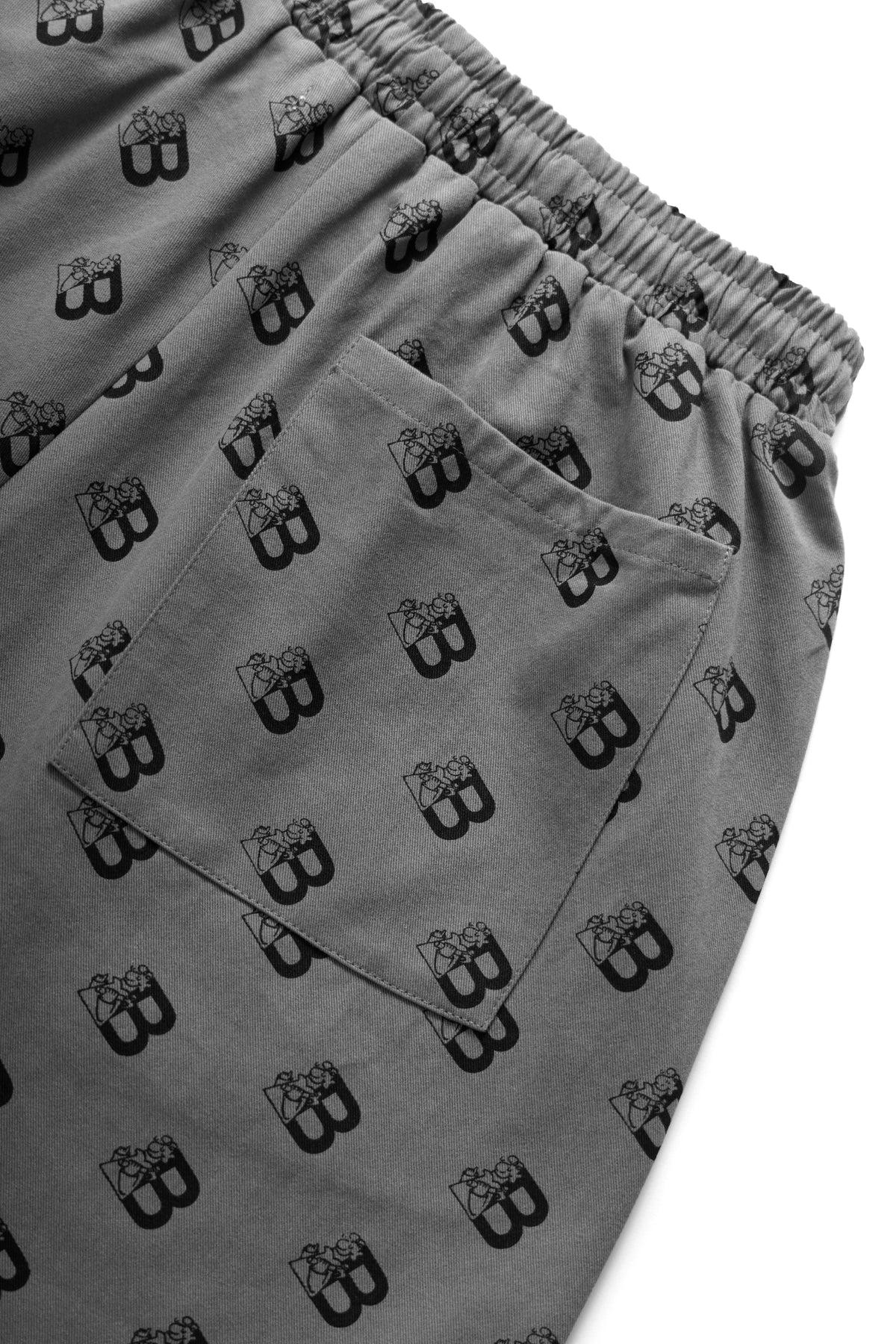 Blacksmith - All Over Grafter Shorts - Grey Product Image
