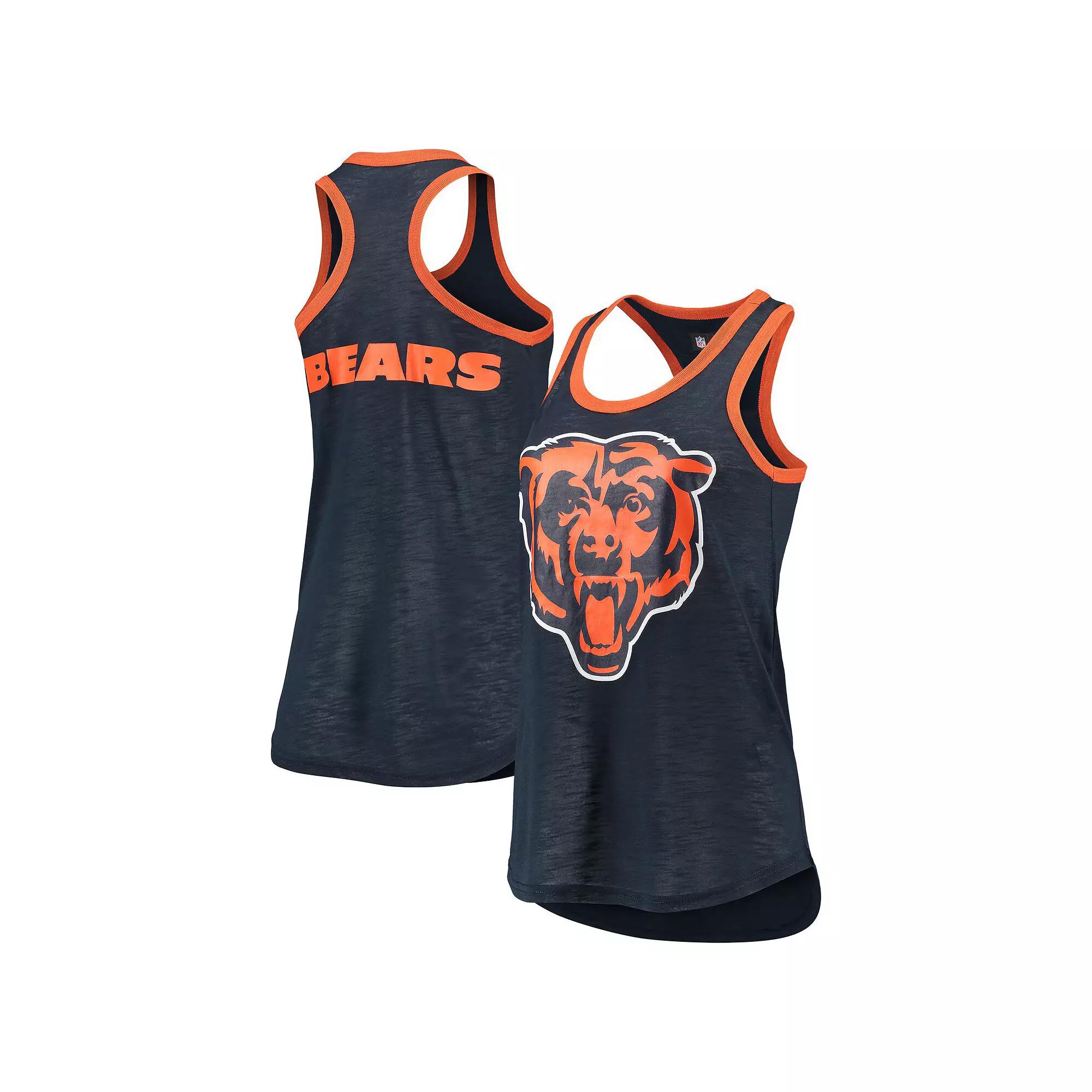 Women's G-III 4Her by Carl Banks Navy Chicago Bears Tater Tank Top, Size: XL, Blue Product Image