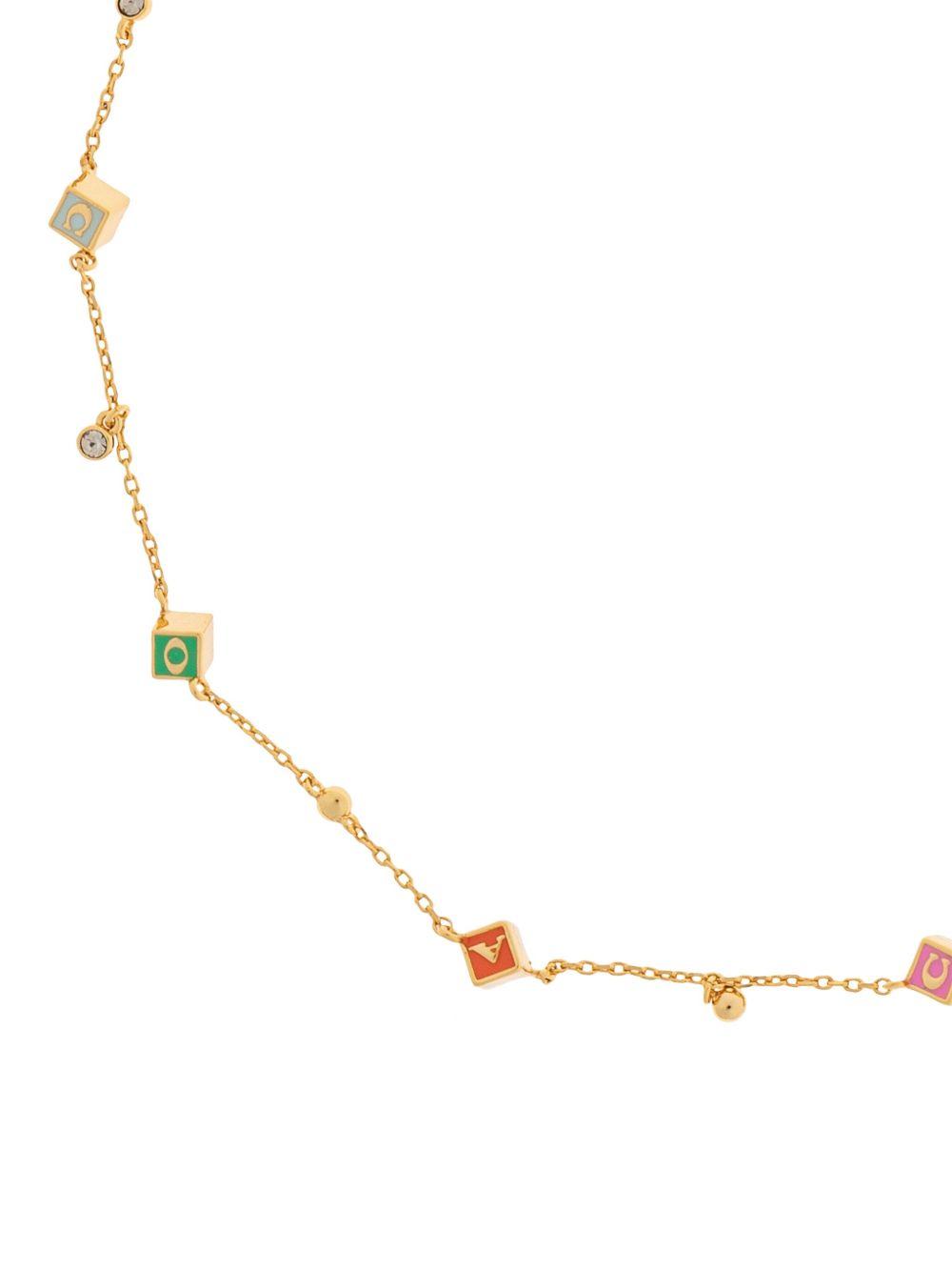 letter-embellished necklace Product Image