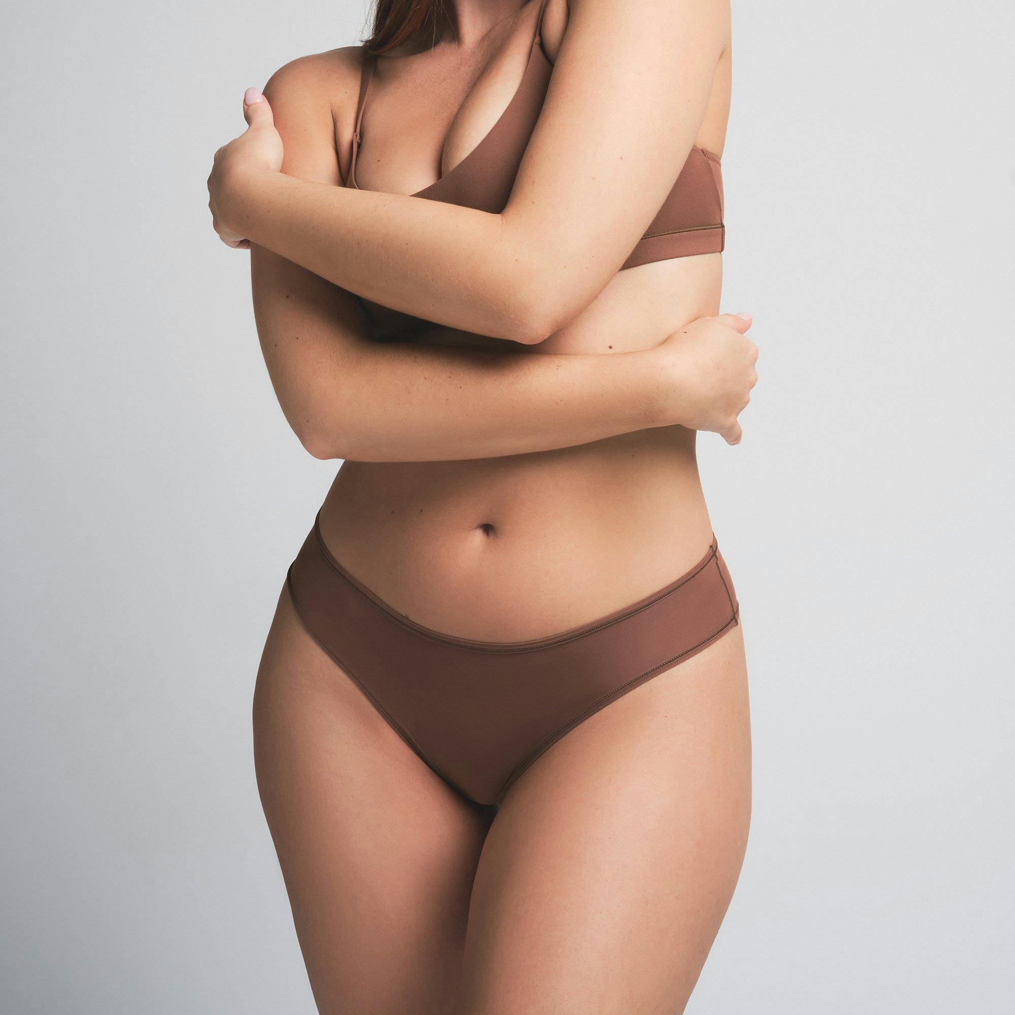 FITS EVERYBODY CHEEKY BRIEF 5-PACK | BRANDY MULTI Product Image