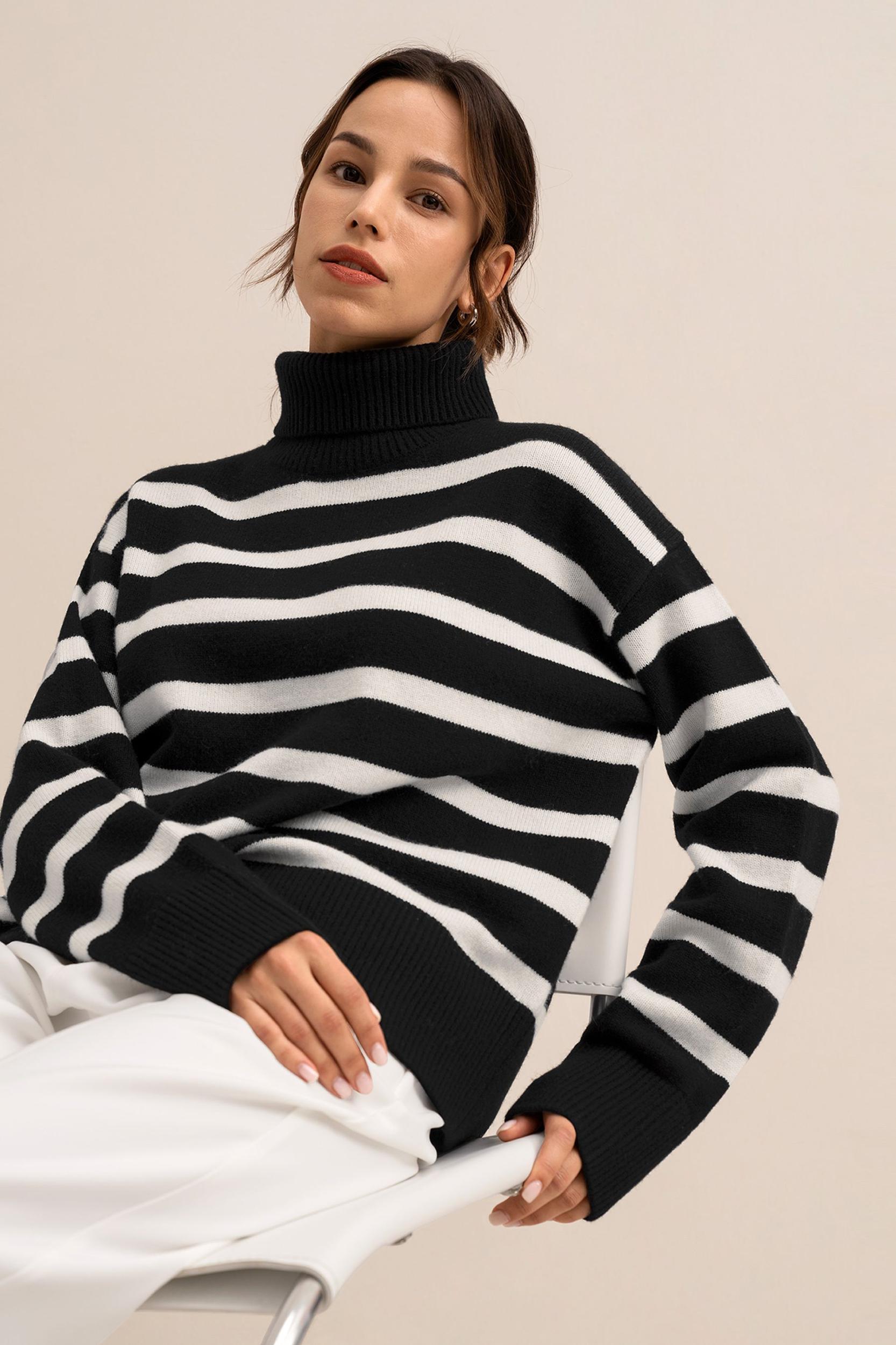 Tarra Stripe Sweater Product Image