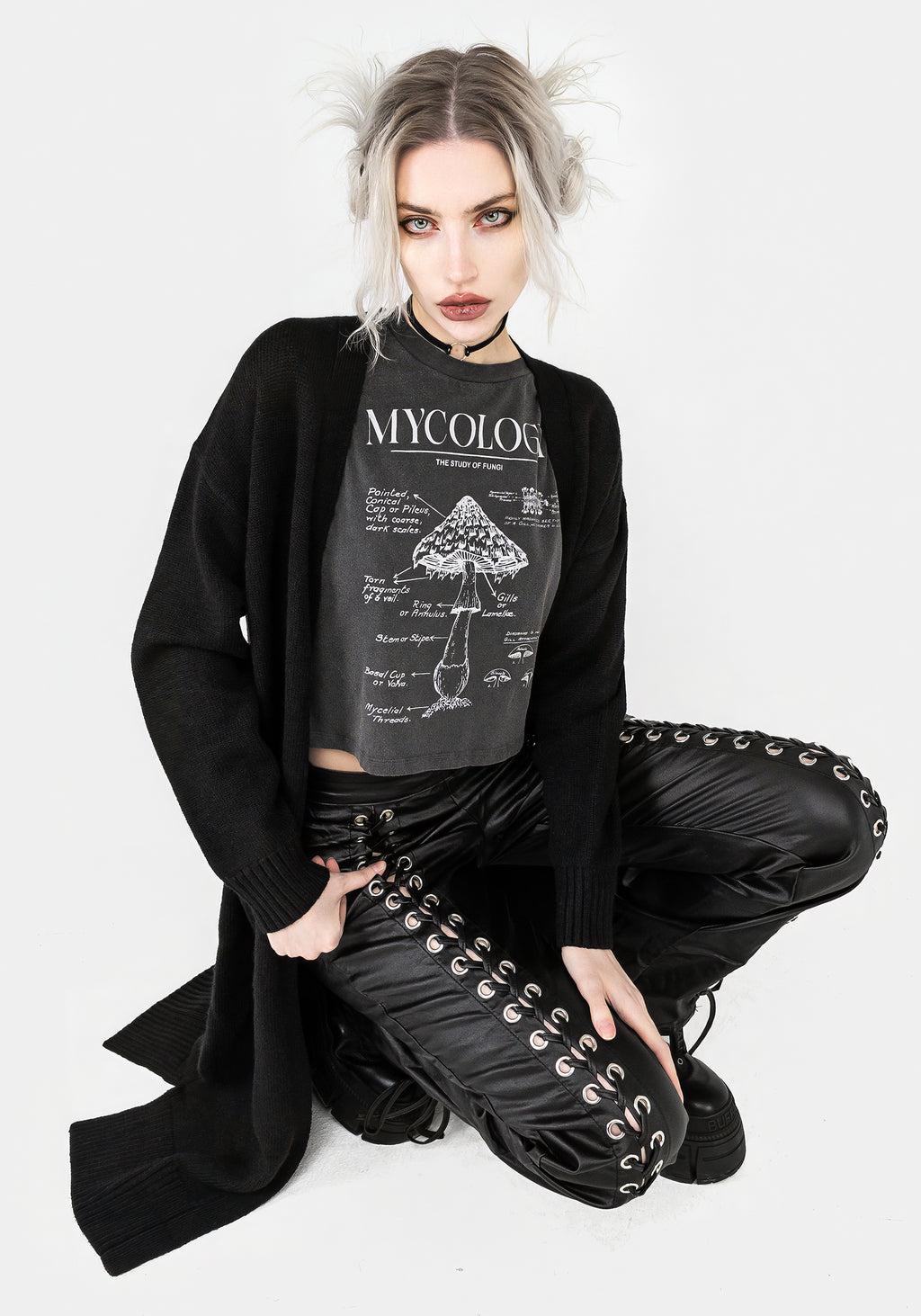 Mycology Boxy Crop T-shirt Product Image
